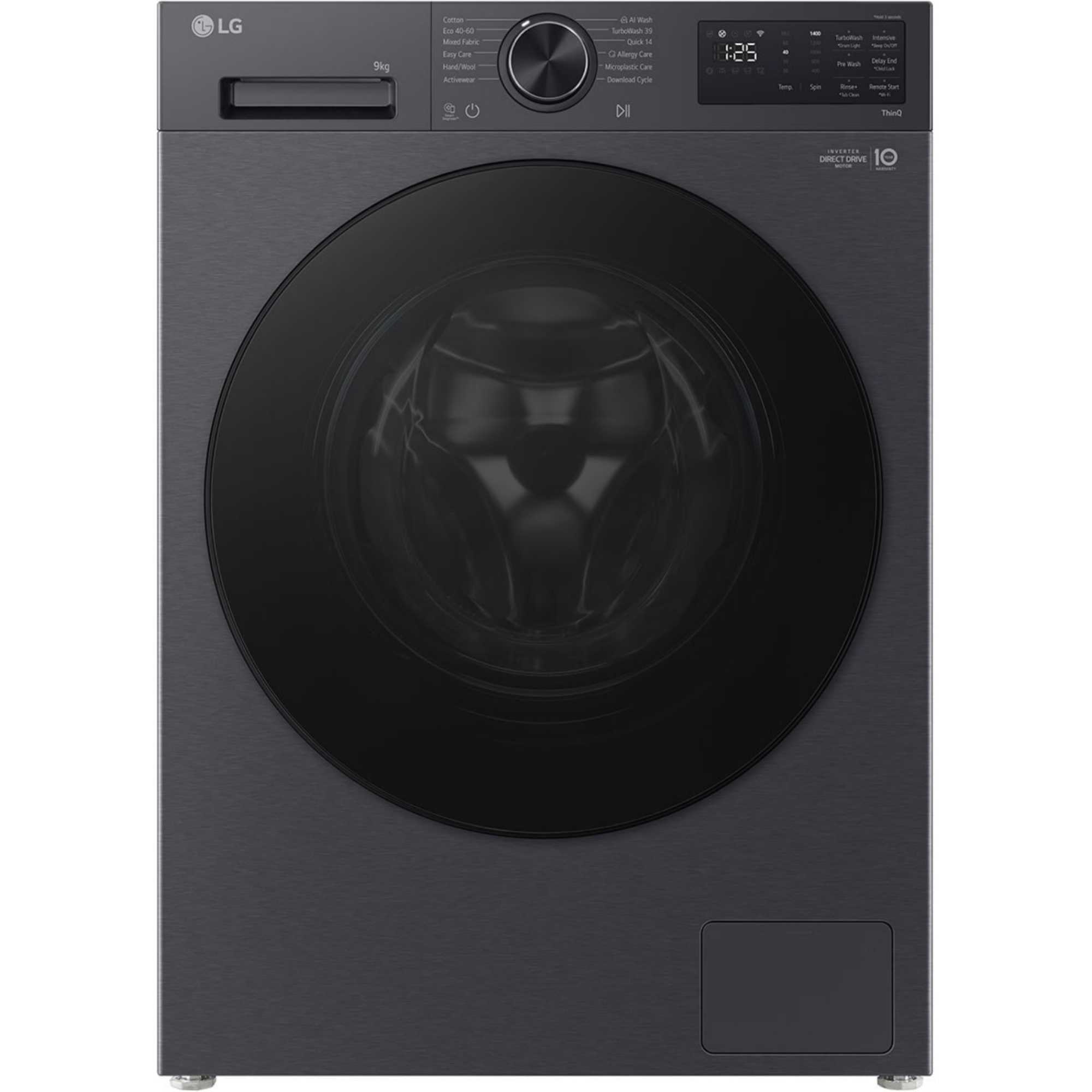 LG Series 3 9kg 1200rpm Washing Machine - F2X50S9TBB
