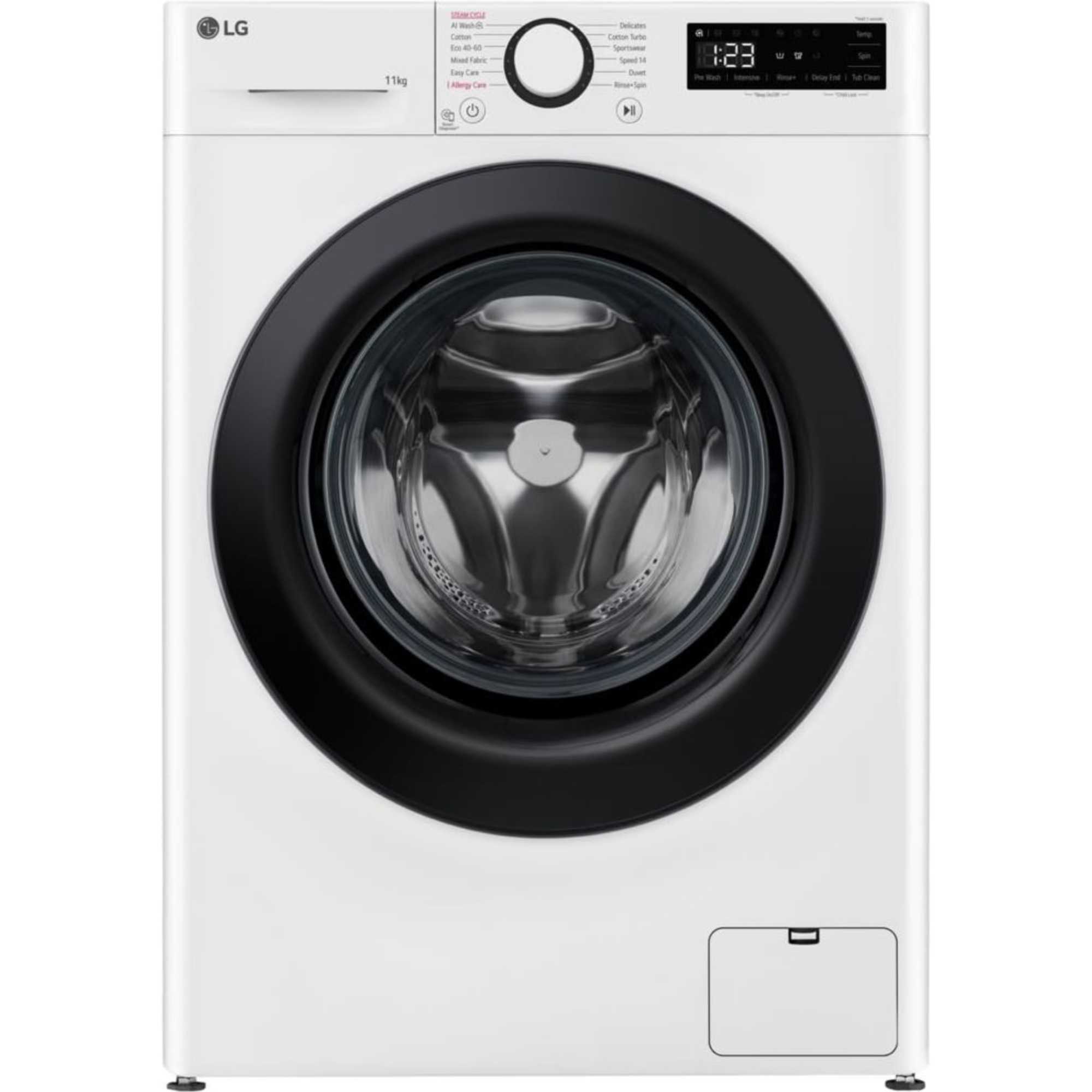 LG Series 4 AI Direct Drive 11kg 1400rpm Washing Machine - F4Y511WBLN1