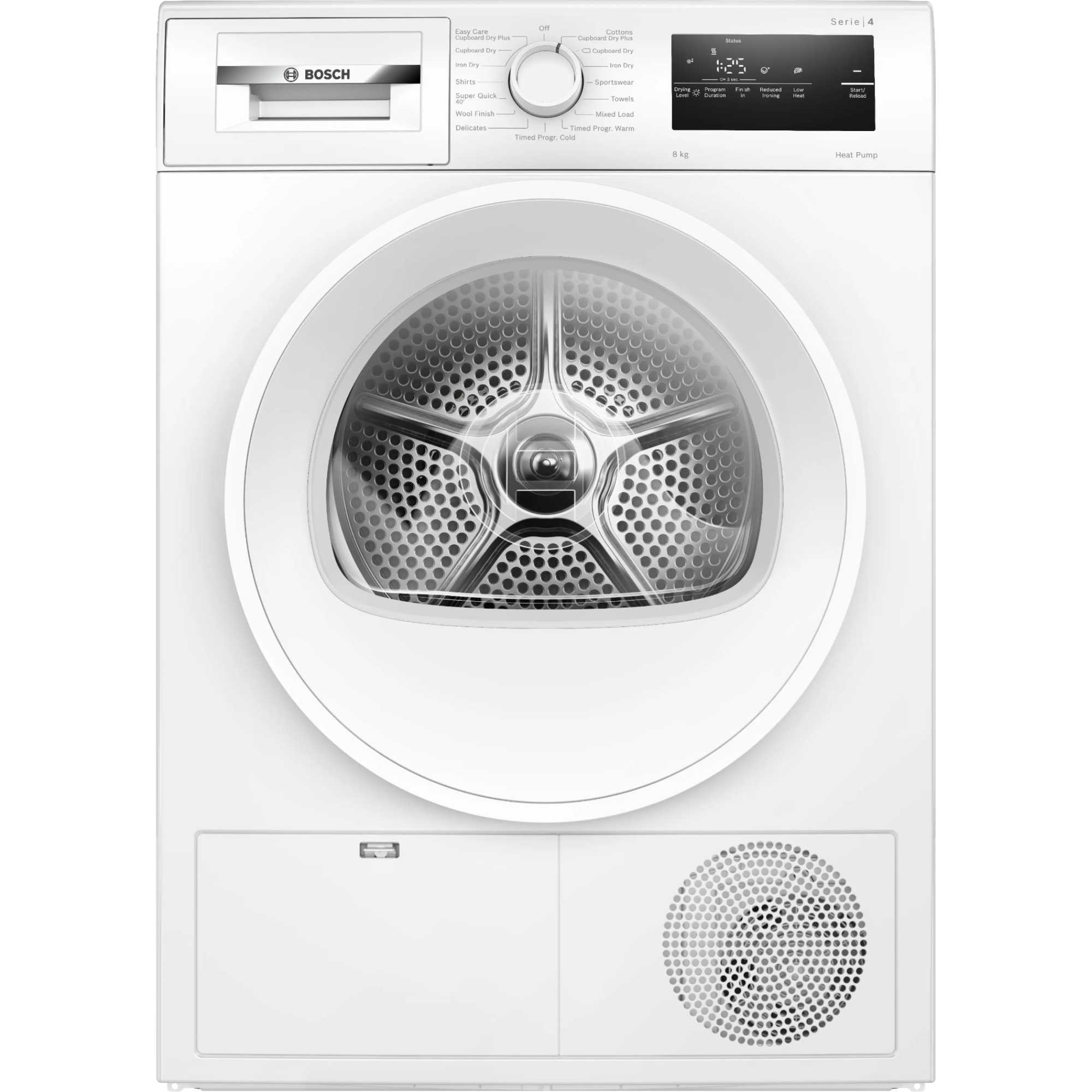 Bosch Series 4 8kg Heat Pump Tumble Dryer - WTH85225GB - photo 1