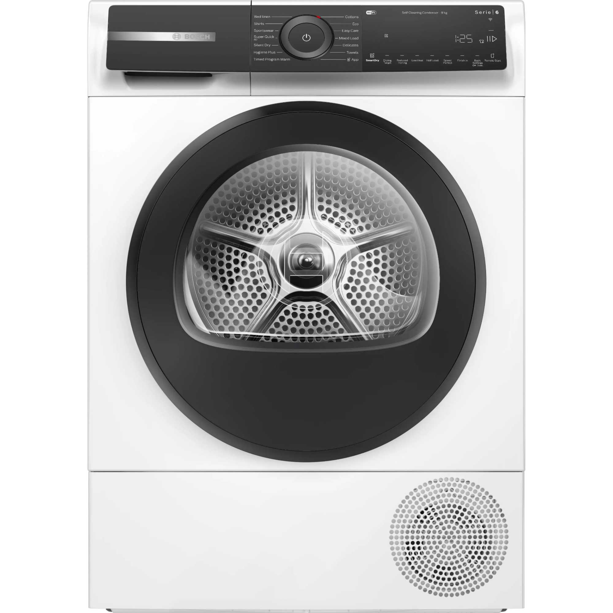 Bosch Series 6 9kg Heat Pump Tumble Dryer - WQH246D9GB - photo 1