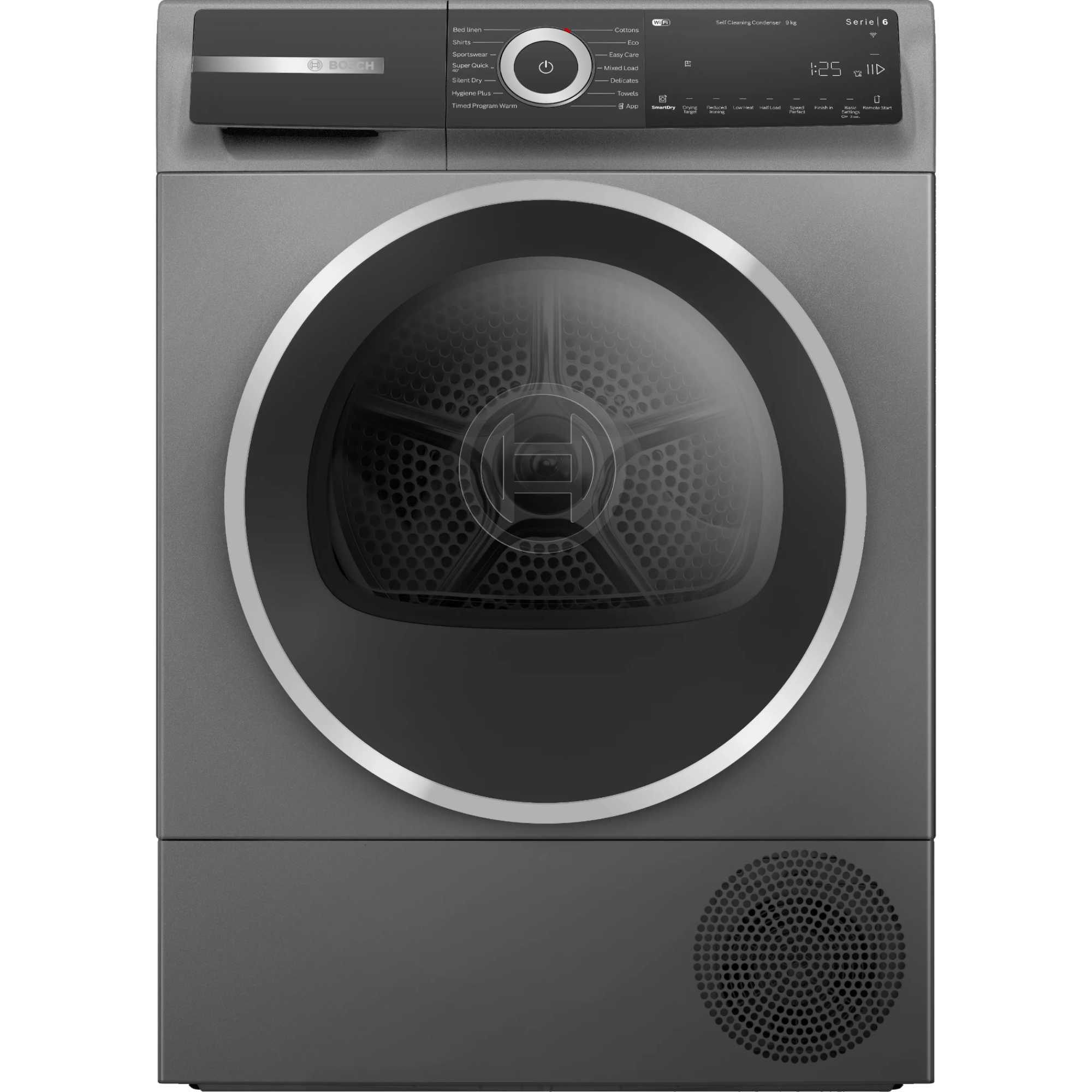 Bosch Series 6 9kg Heat Pump Tumble Dryer - WQH246DRGB - photo 1
