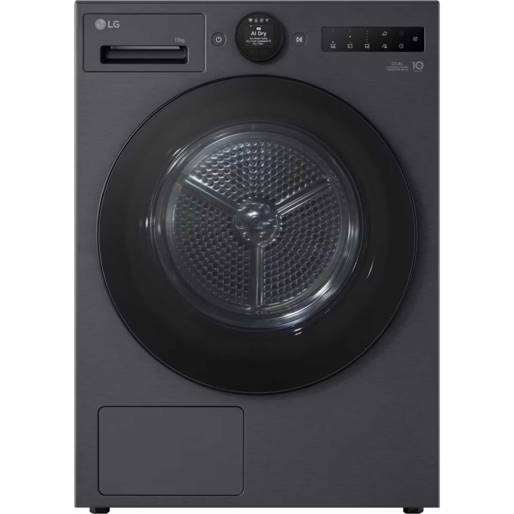 LG Series 7 AI Dry 10kg Heat Pump Tumble Dryer - RHX7010TBB - photo 1