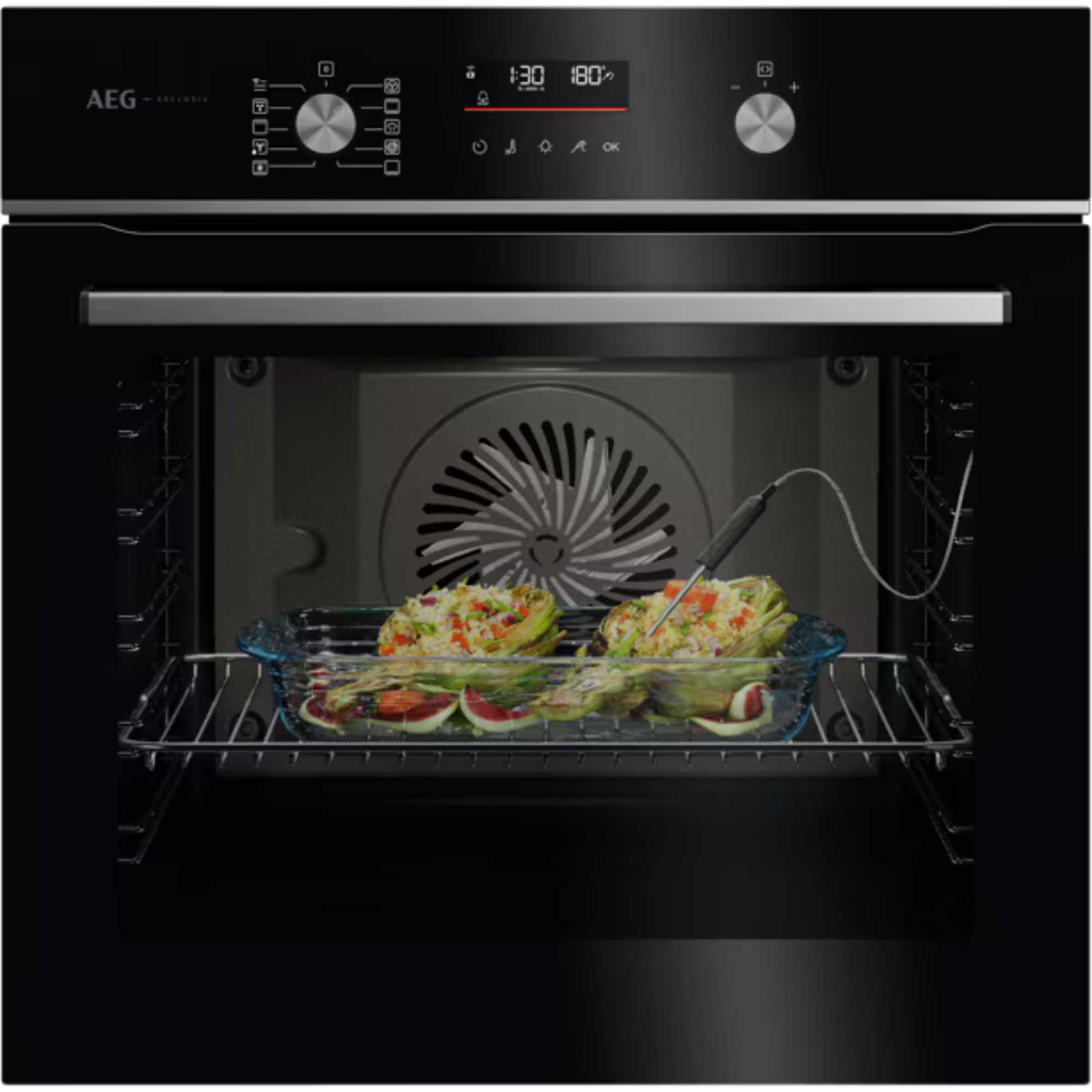 AEG 5000 GA5CB50FAB Built-in Electric Oven with Aqua Clean - GA5CB50FAB - photo 1