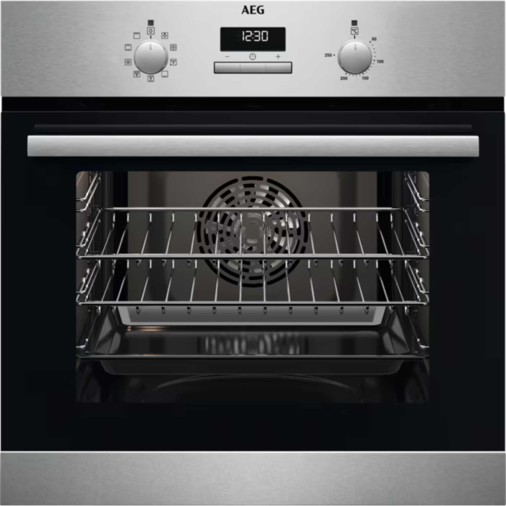 AEG BCX23101EM Built-in Oven with Catalytic Cleaning - Stainless Steel - photo 1