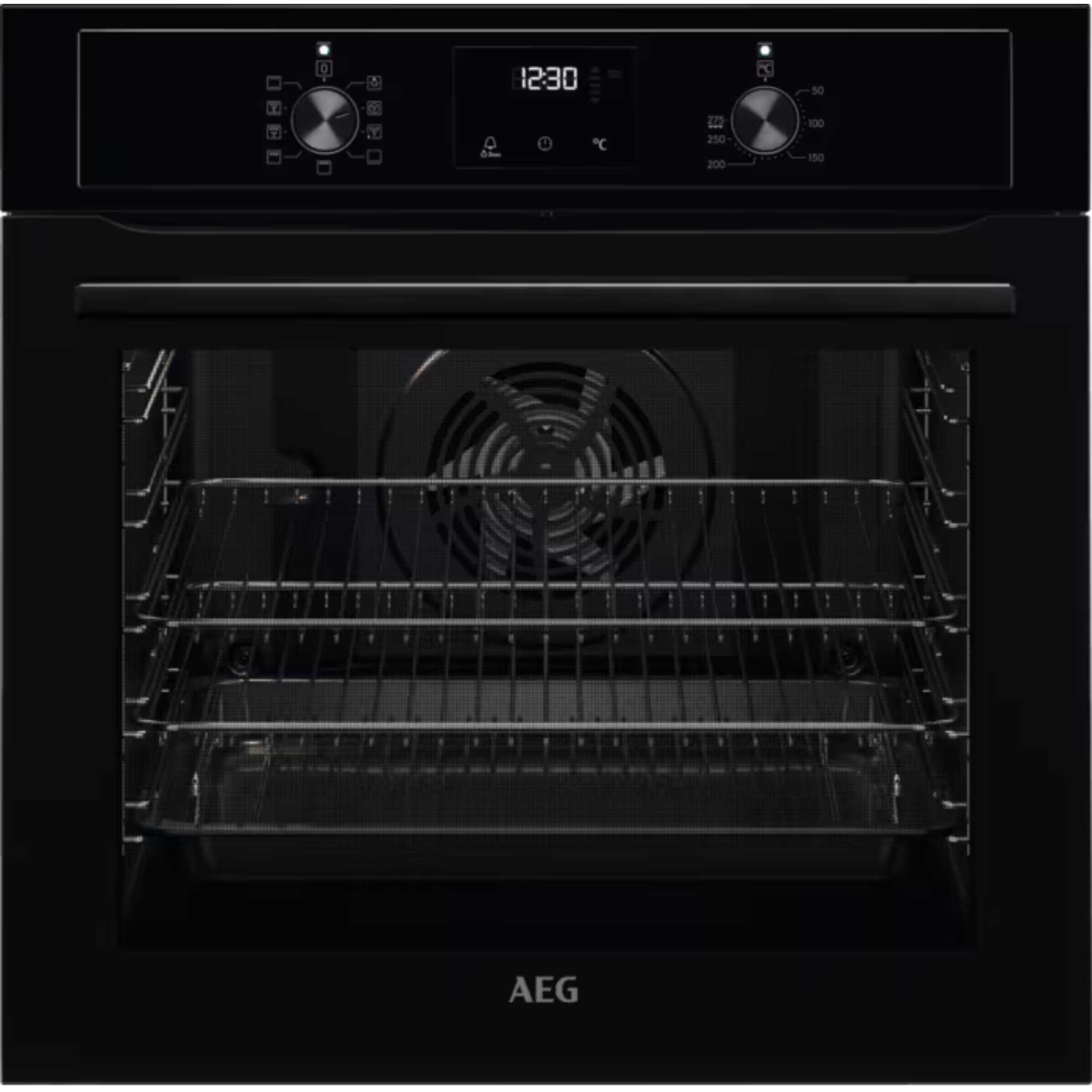 AEG BEX33501EB 3000 SurroundCook Aqua Clean Oven - Black - photo 1