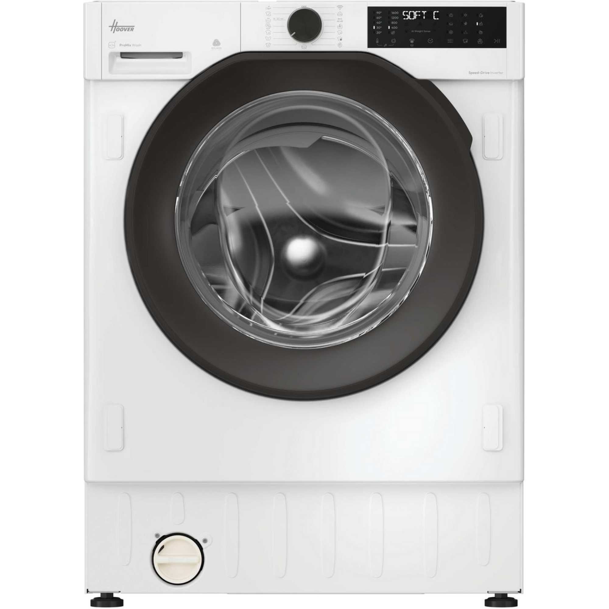 Hoover BH4S69M6DR9J-80 H-Wash 400 9kg 1600rpm Built-In Washing Machine - photo 1
