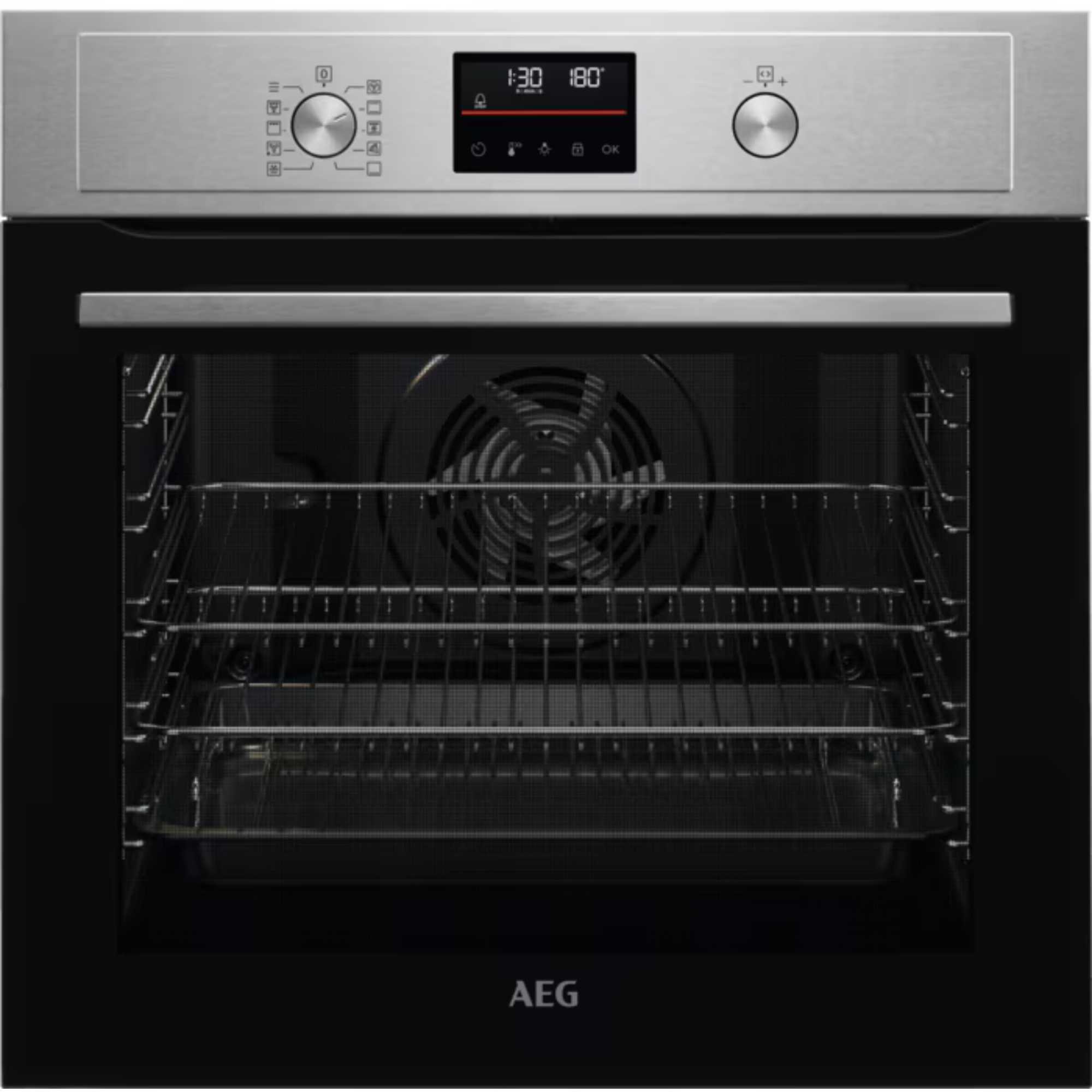 AEG BPX53506EM 3000 Pyrolytic Self Clean Built-in Single Oven - photo 1