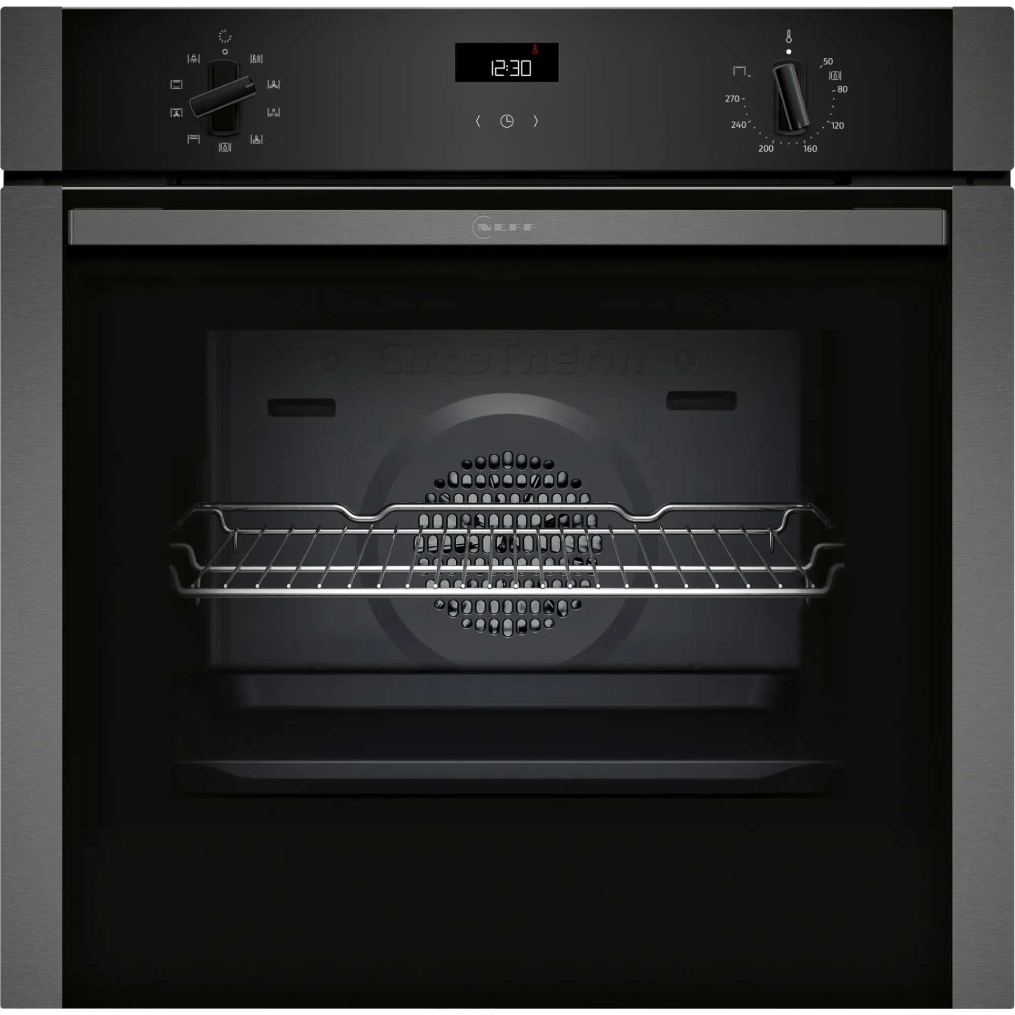 NEFF N 50 B1ACE4AG3B Built-In Single Oven - Graphite Grey - photo 1