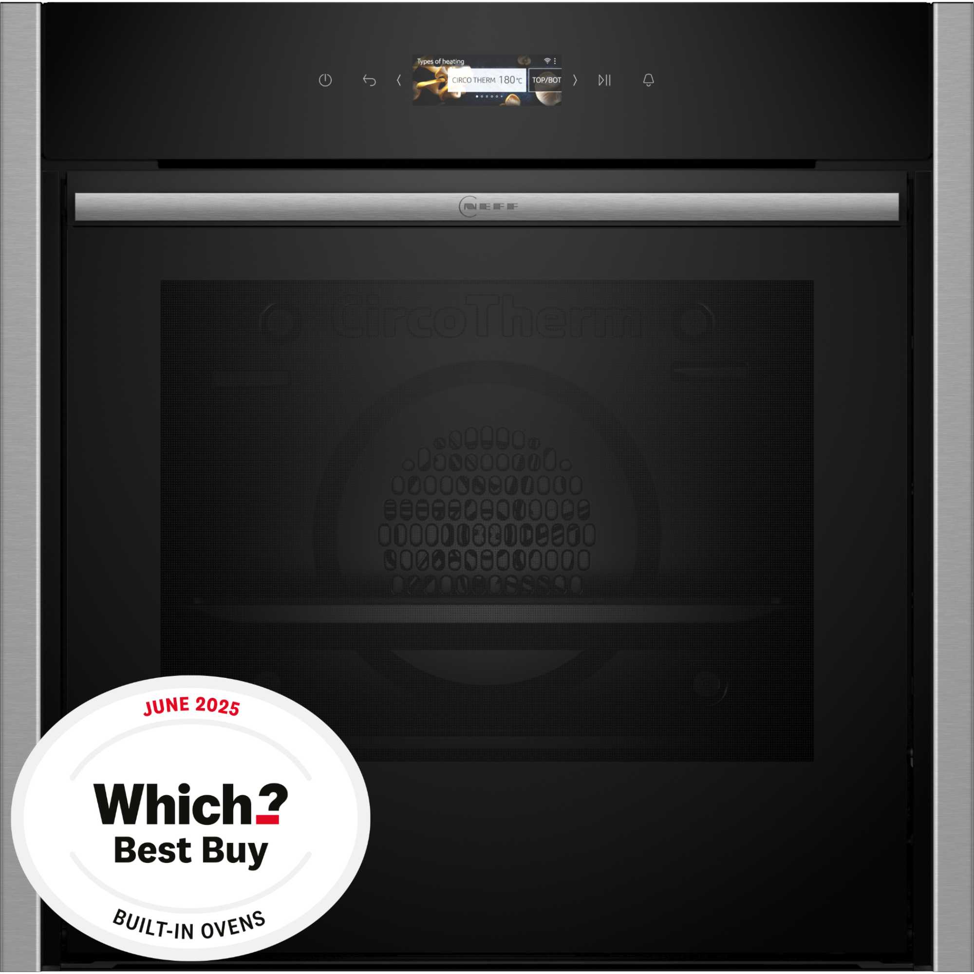 NEFF N 70 B54CR71N0B Slide&Hide Built-In Smart Single Oven - Stainless Steel - photo 1