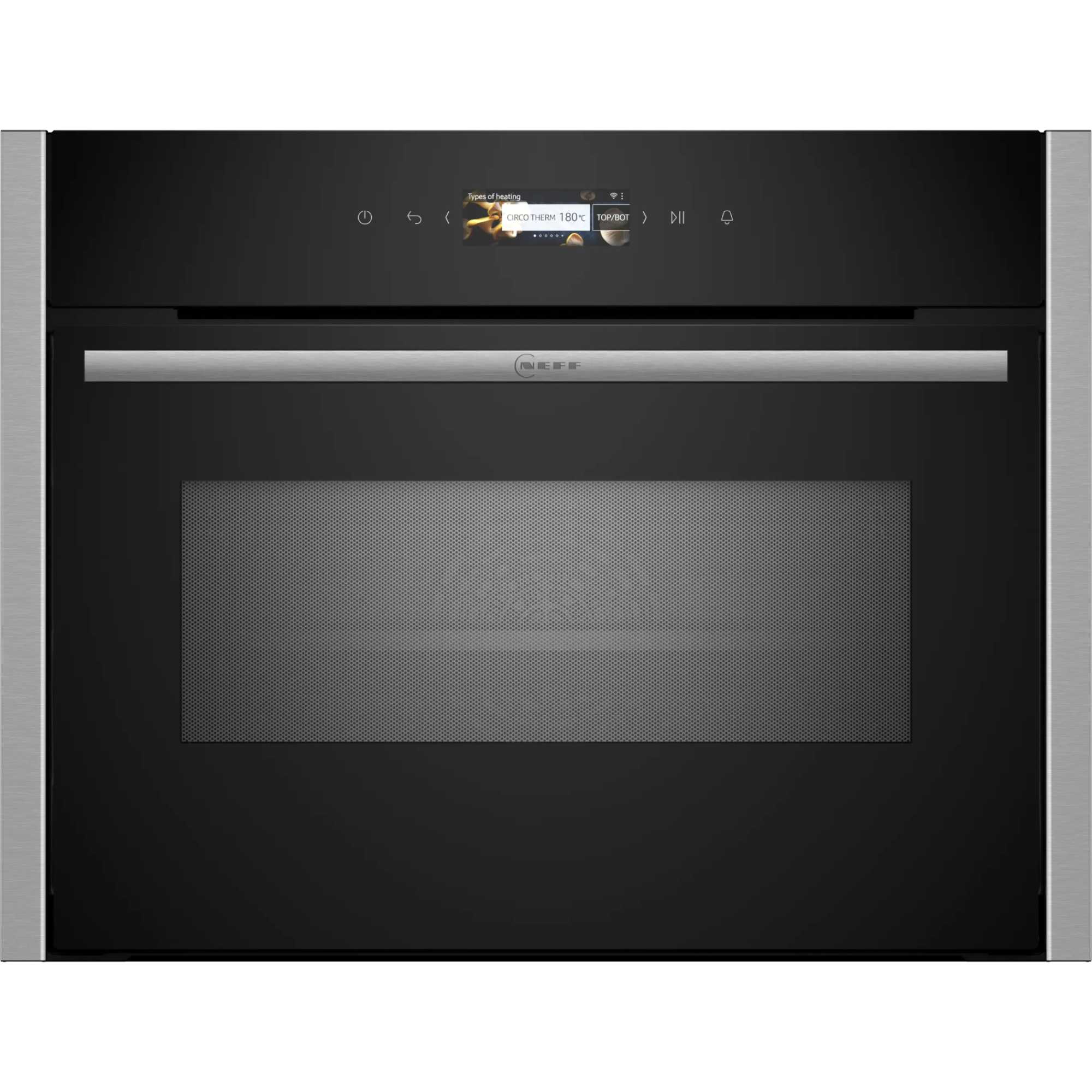 NEFF N 70 C24MR21N0B Built-In Compact Smart Single Oven with Microwave Function - Stainless Steel - photo 1