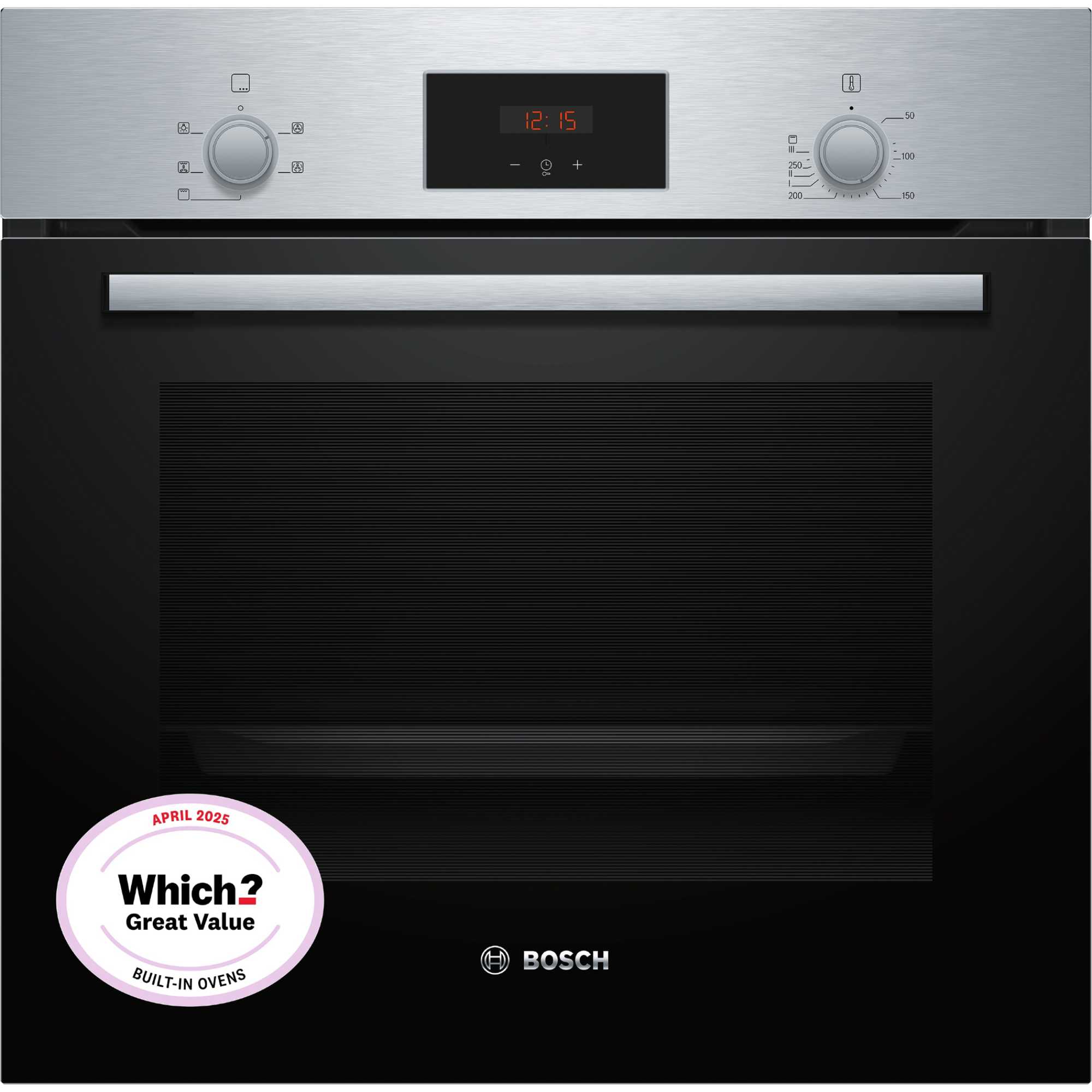 Bosch Series 2 HHF113BR0B Built-In Single Oven - Stainless Steel - photo 1