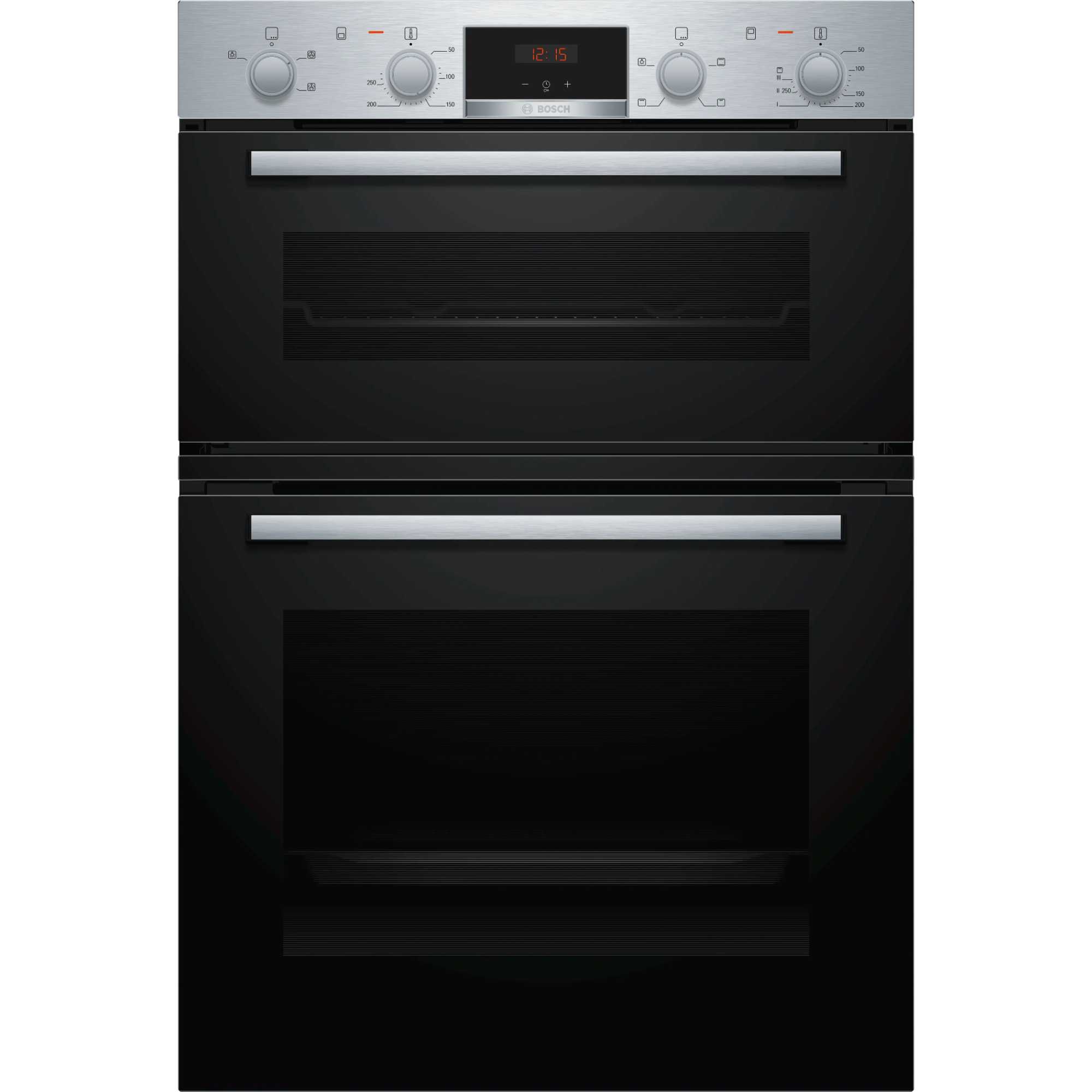 Bosch Series 2 MHA133BR0B Built-In Double Oven - Stainless Steel - photo 1