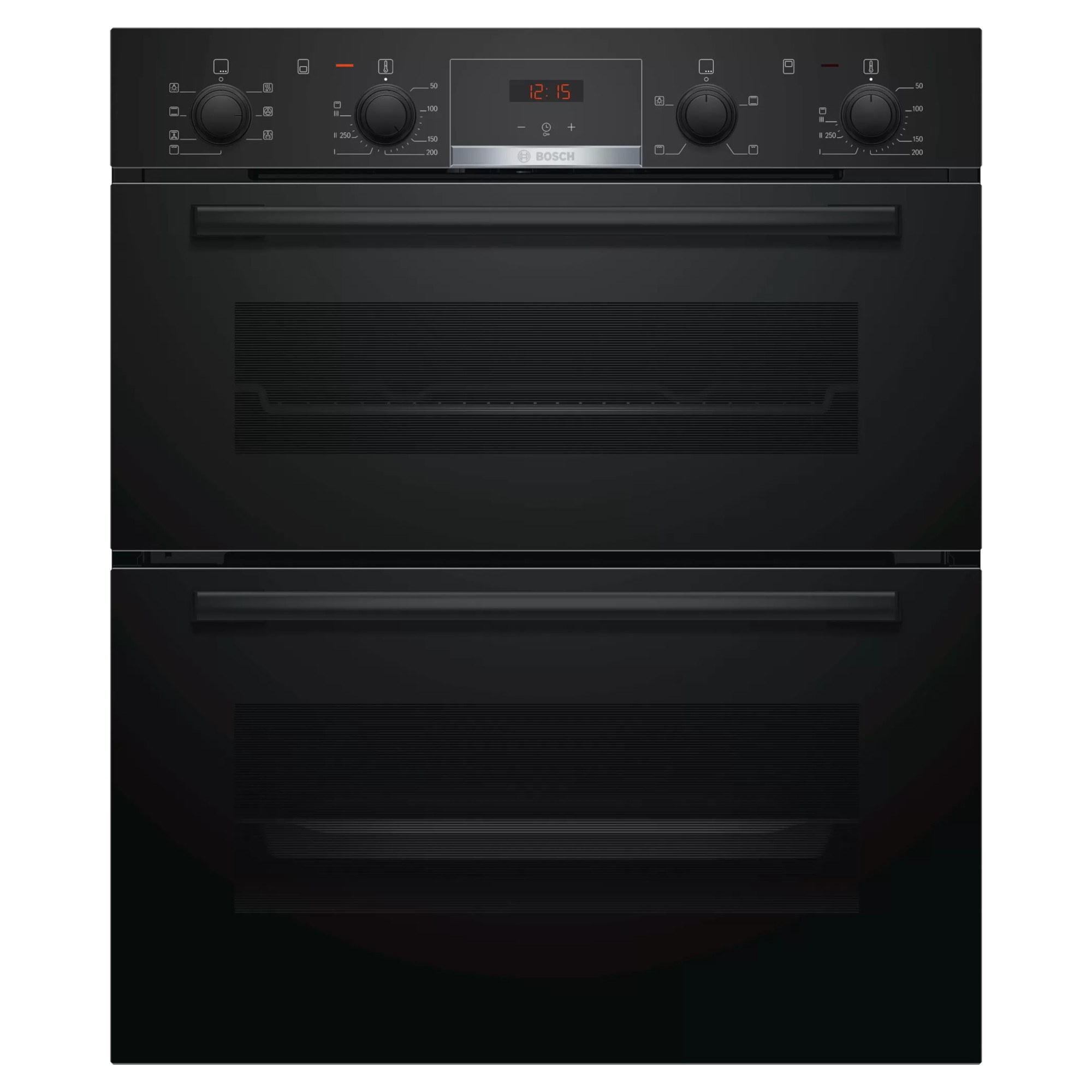 Bosch Series 4 NBS533BB0B Built-Under Double Oven Oven - Black - photo 1