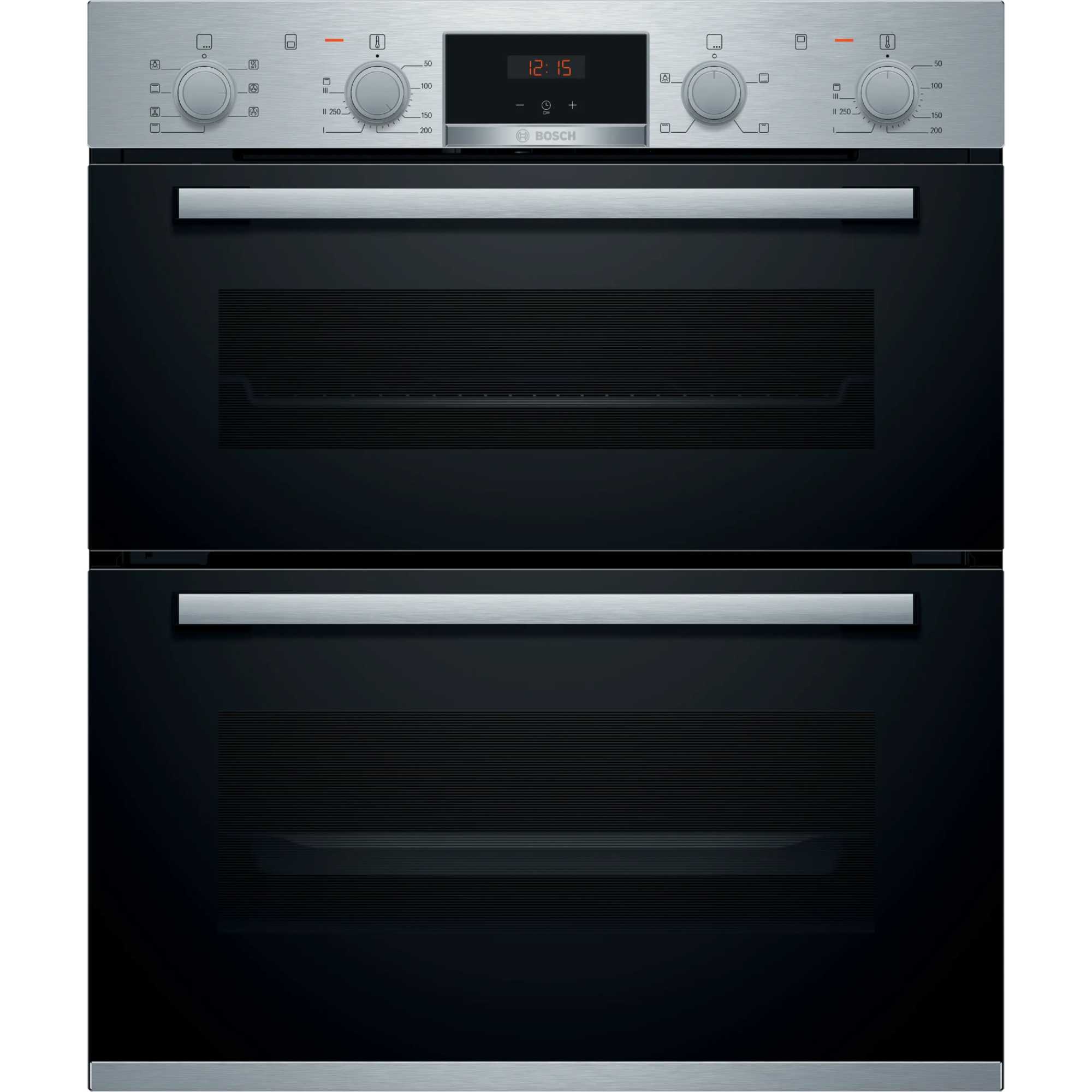 Bosch Series 4 NBS533BS0B Built-Under Double Oven- Stainless Steel - photo 1