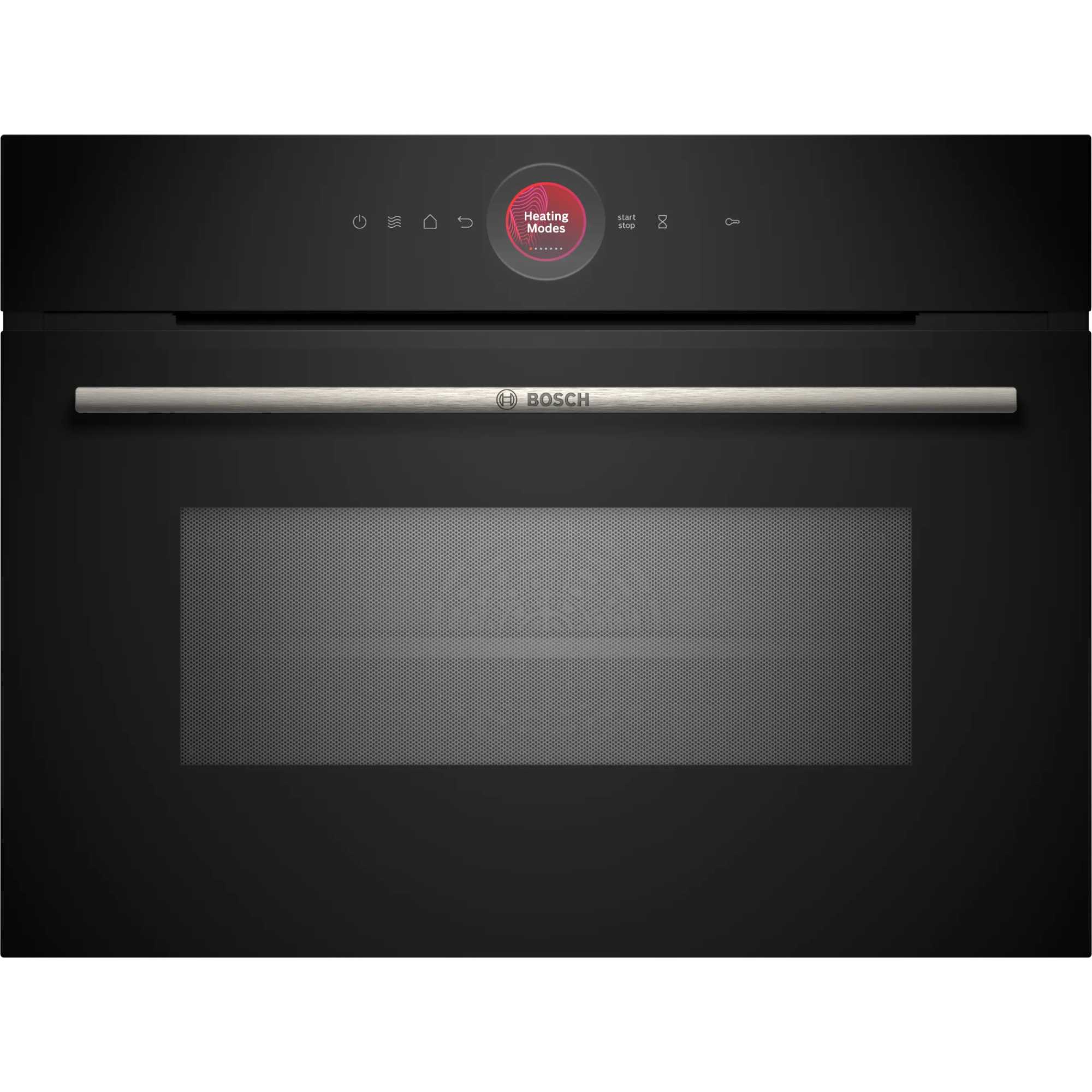 Bosch Series 8 CMG7241B1B Built-In Smart Single Oven with Microwave Function - Black - photo 1