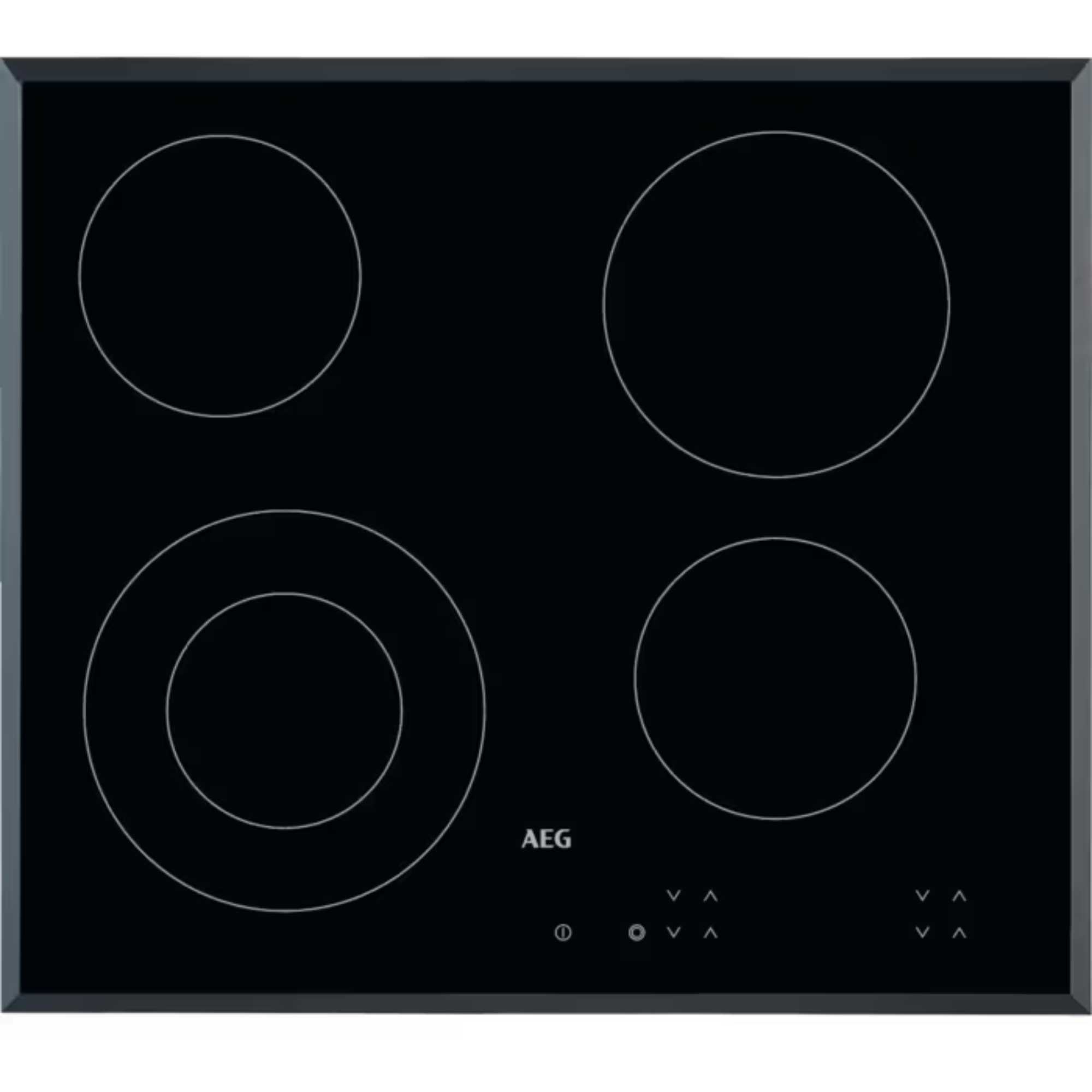 AEG HK624010FB 60cm Built-In 4 Zone Ceramic Hob - photo 1