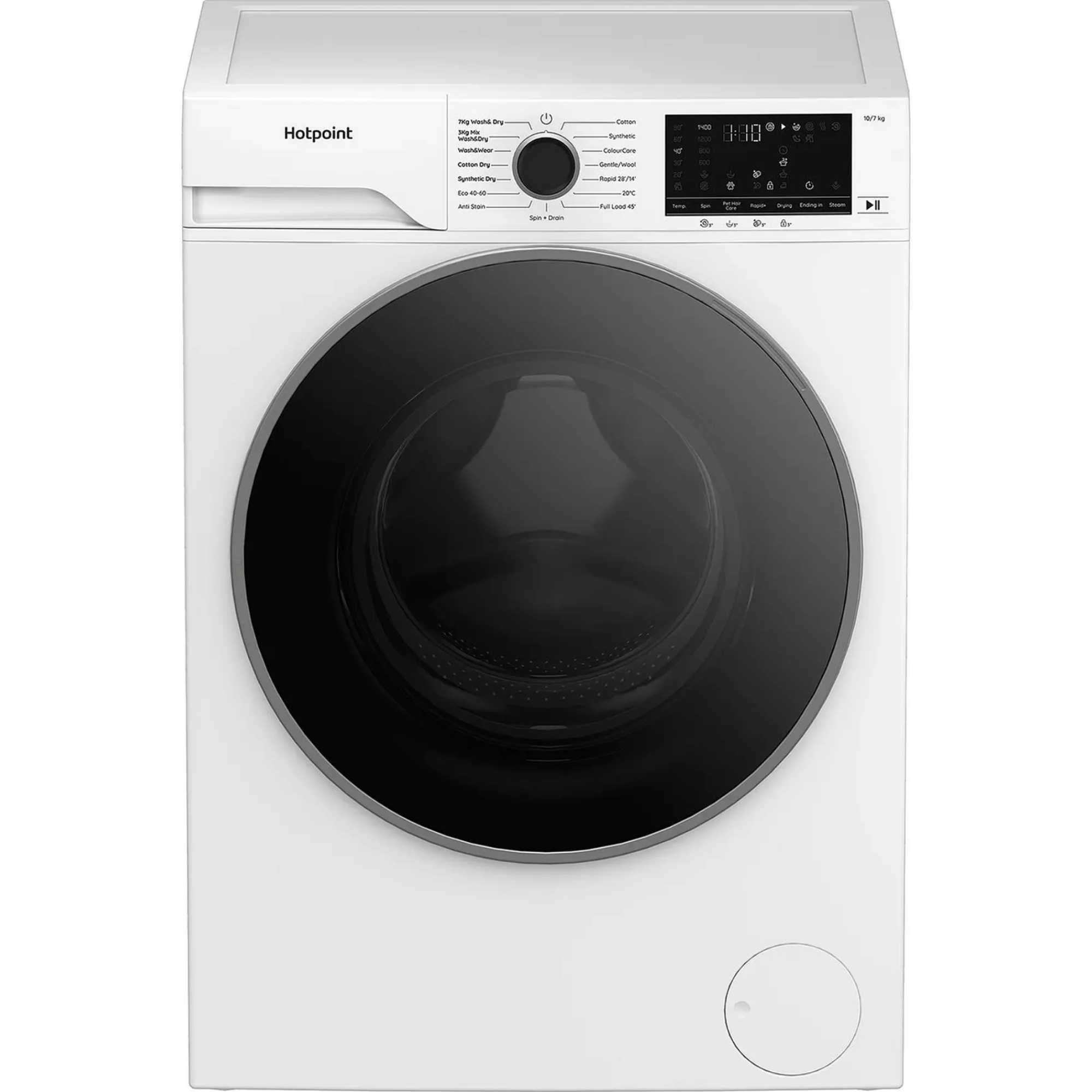 Hotpoint 10kg Wash 7kg Dry 1400rpm Washer Dryer - HBD1781ANTISTAIN - photo 1