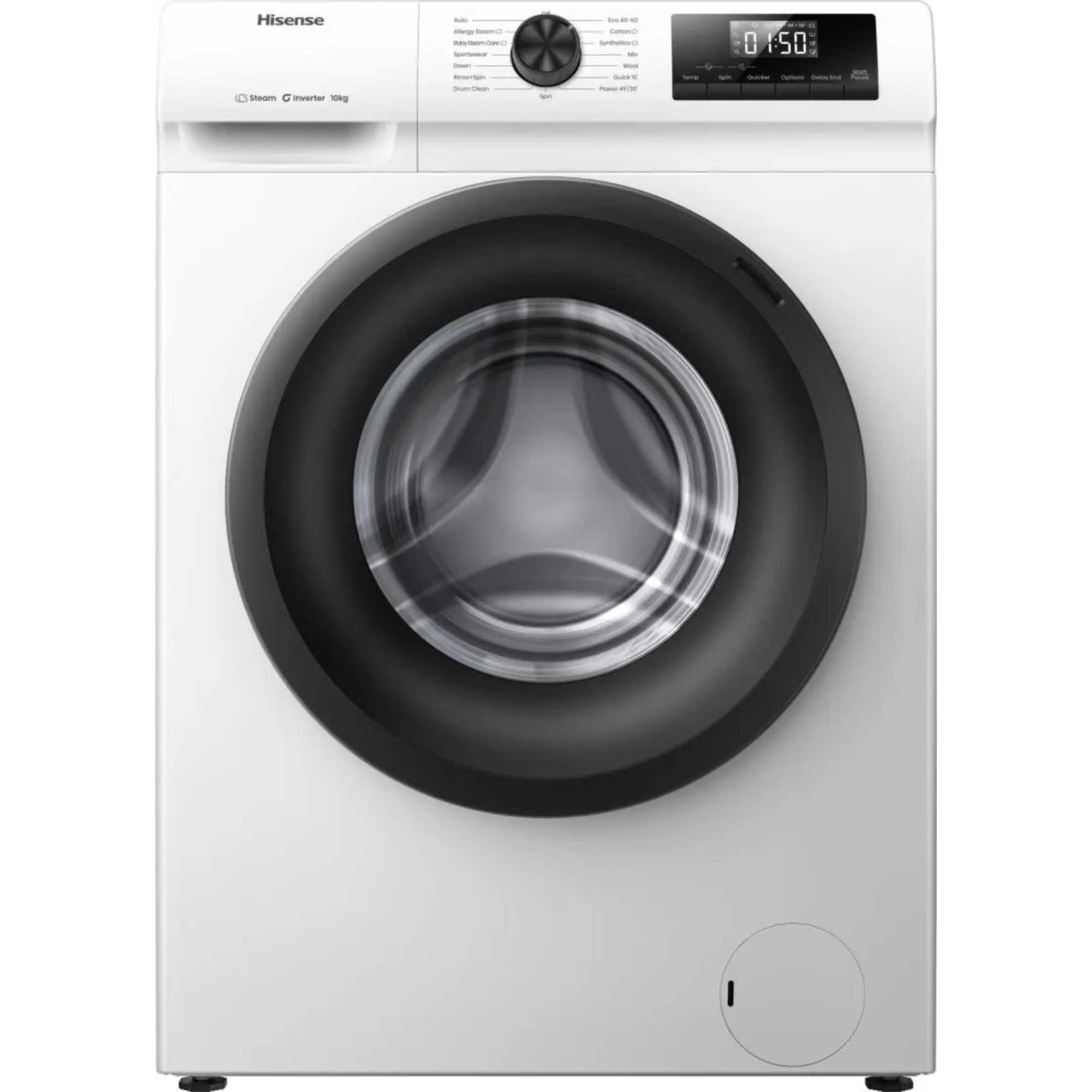 Hisense 10kg 1400rpm Washing Machine - WF1Q1041BW
