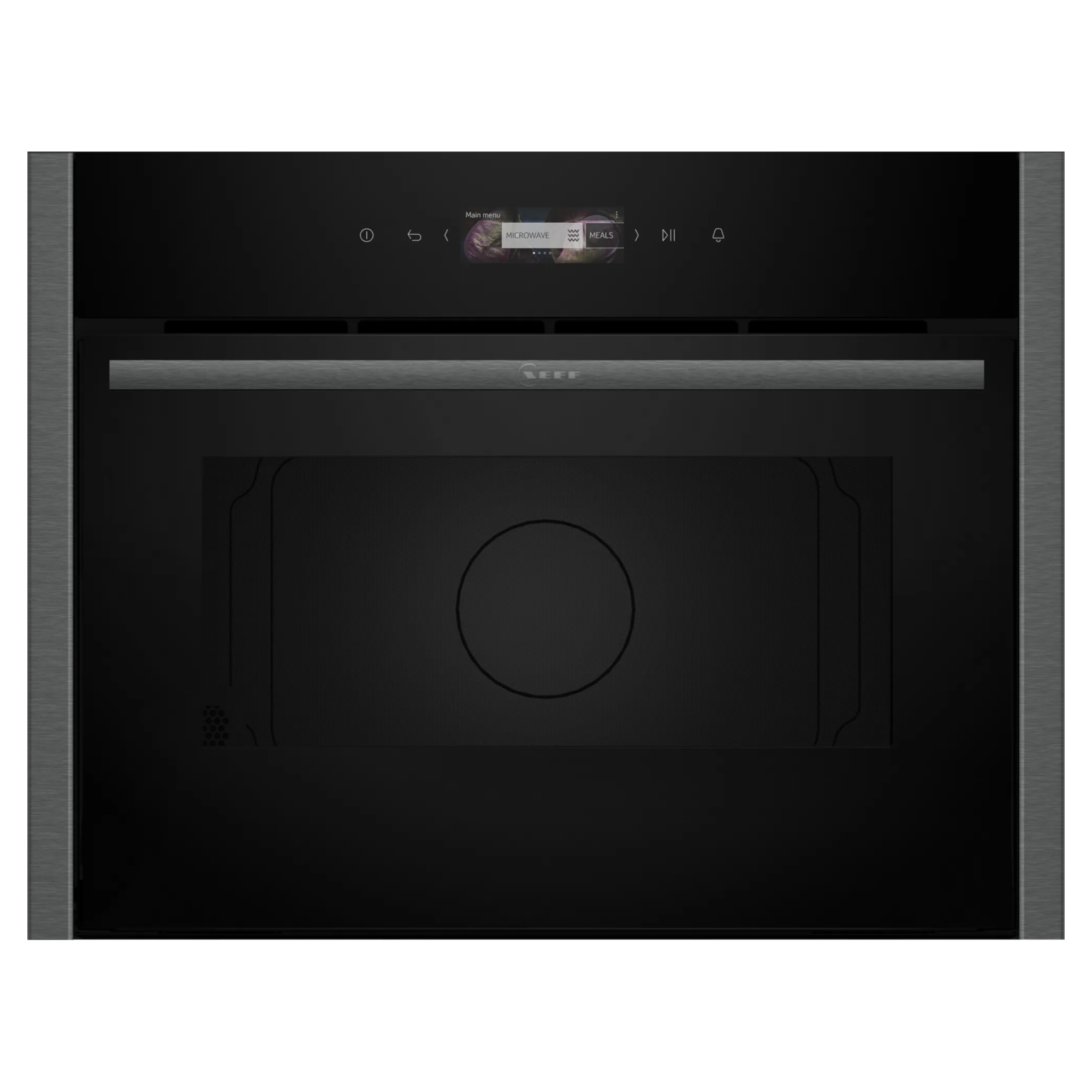NEFF N70 C24GR3XG1B Built-In 1000w Microwave With Grill - photo 1