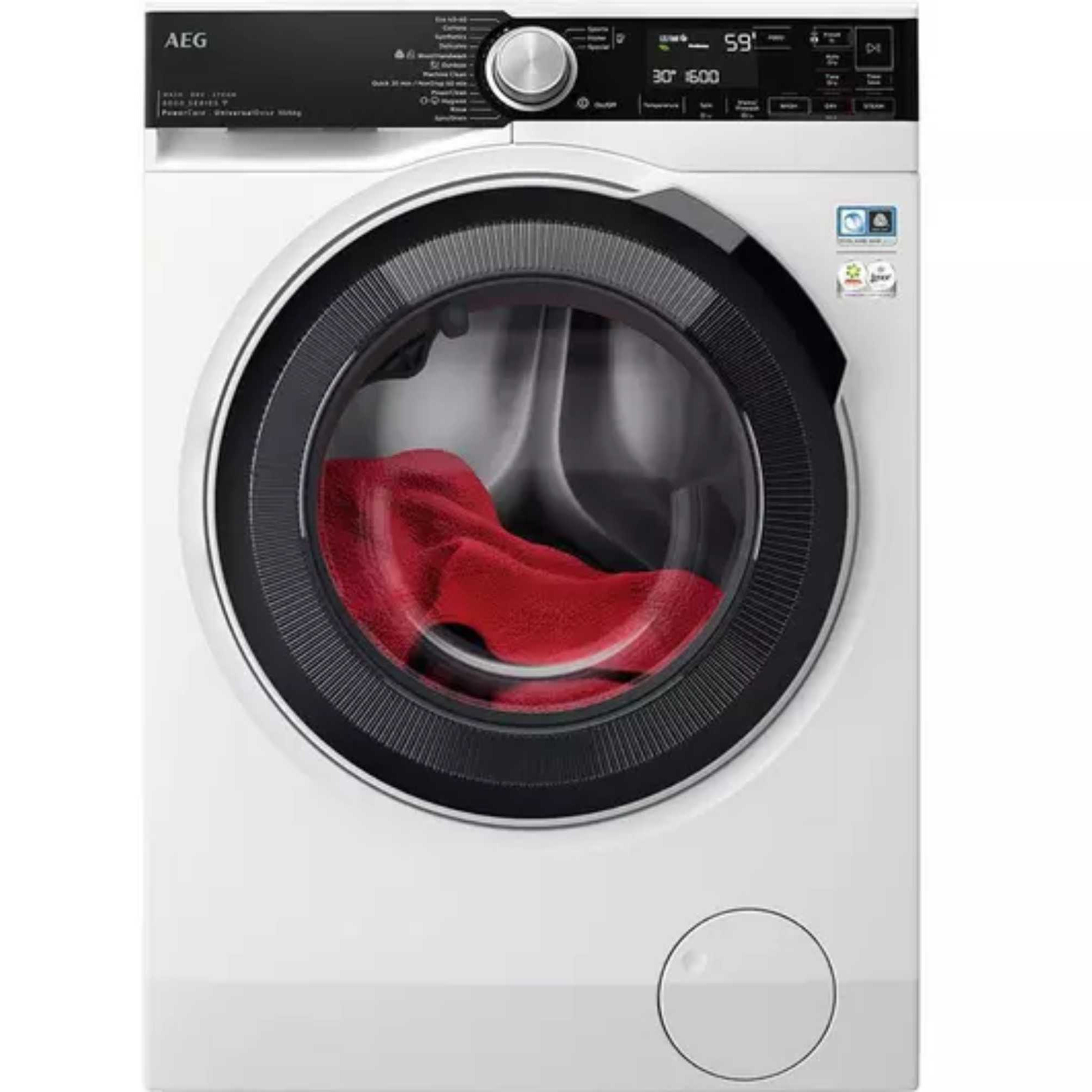 AEG 8000 PowerCare 10kg Wash 6kg Dry 1600rpm Washer Dryer - LWR8516O5UD - photo 1
