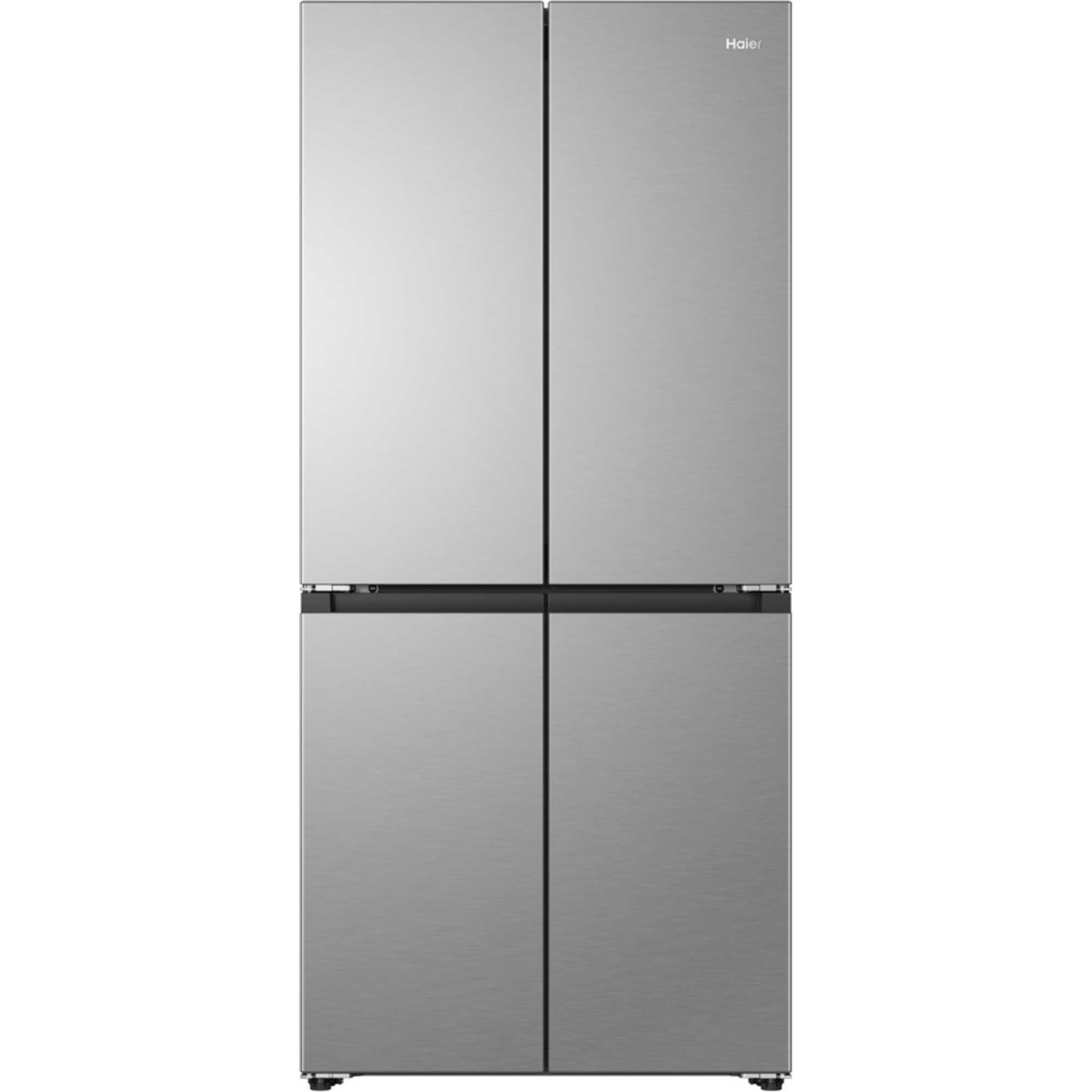 Haier American Style Fridge Freezer 60/40 NoFrost - Silver - HCR58S18DNMM - photo 1
