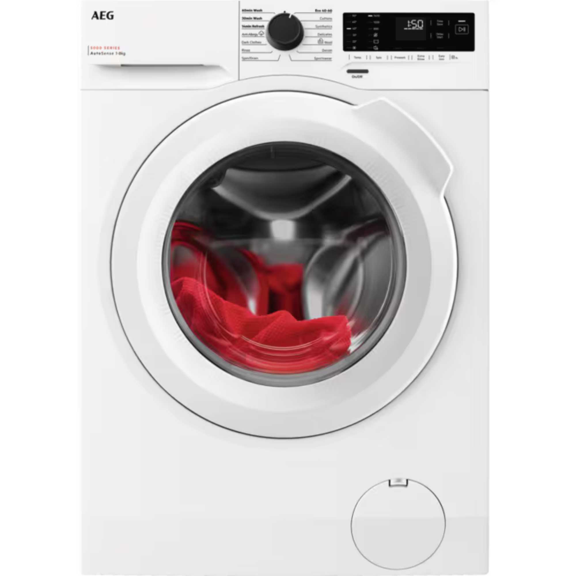 AEG 5000 Series 8kg 1400rpm Washing Machine - LFX50842B