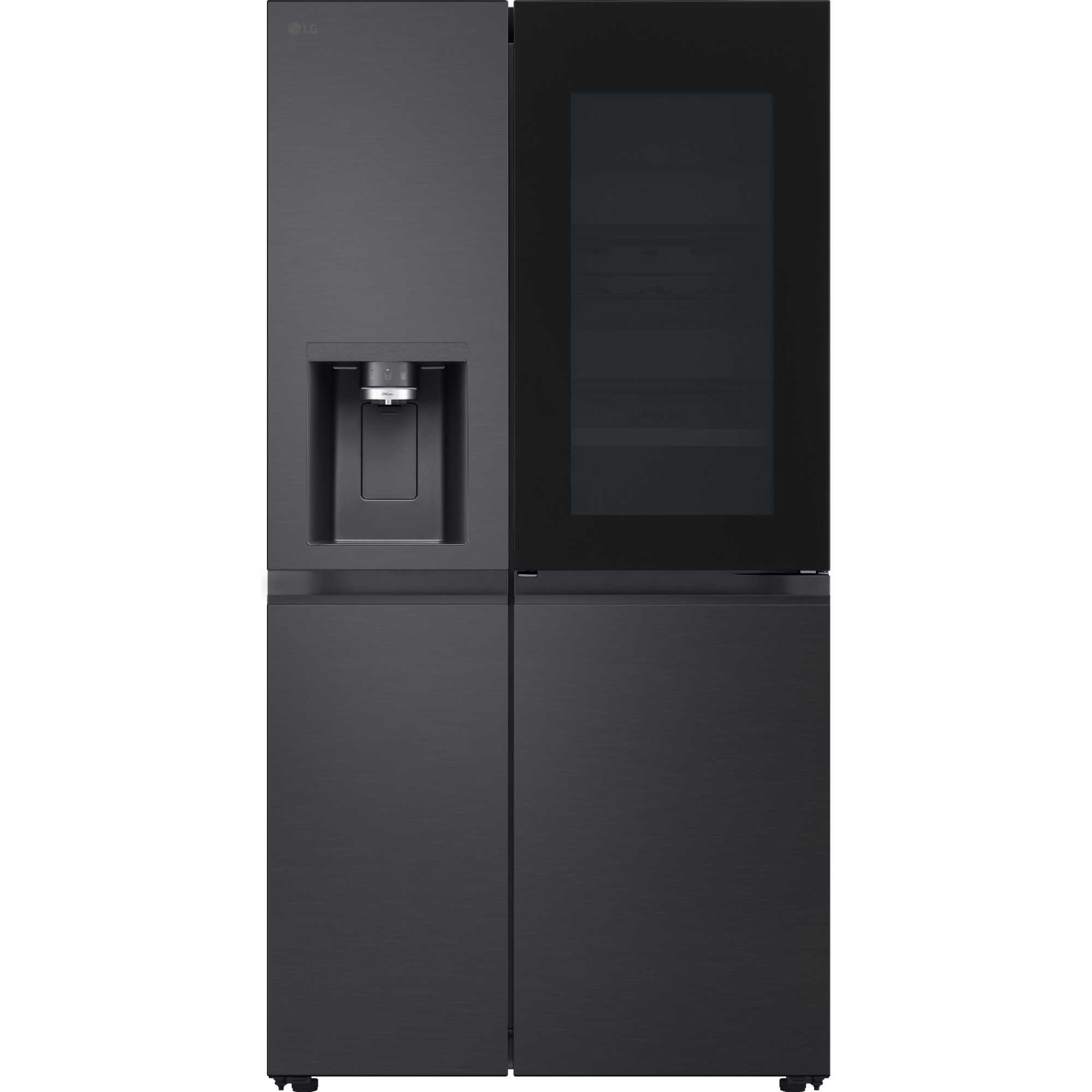 LG InstaView American Style Fridge Freezer 60/40 No Frost - Prime Silver - GSXE91EVAD - photo 1