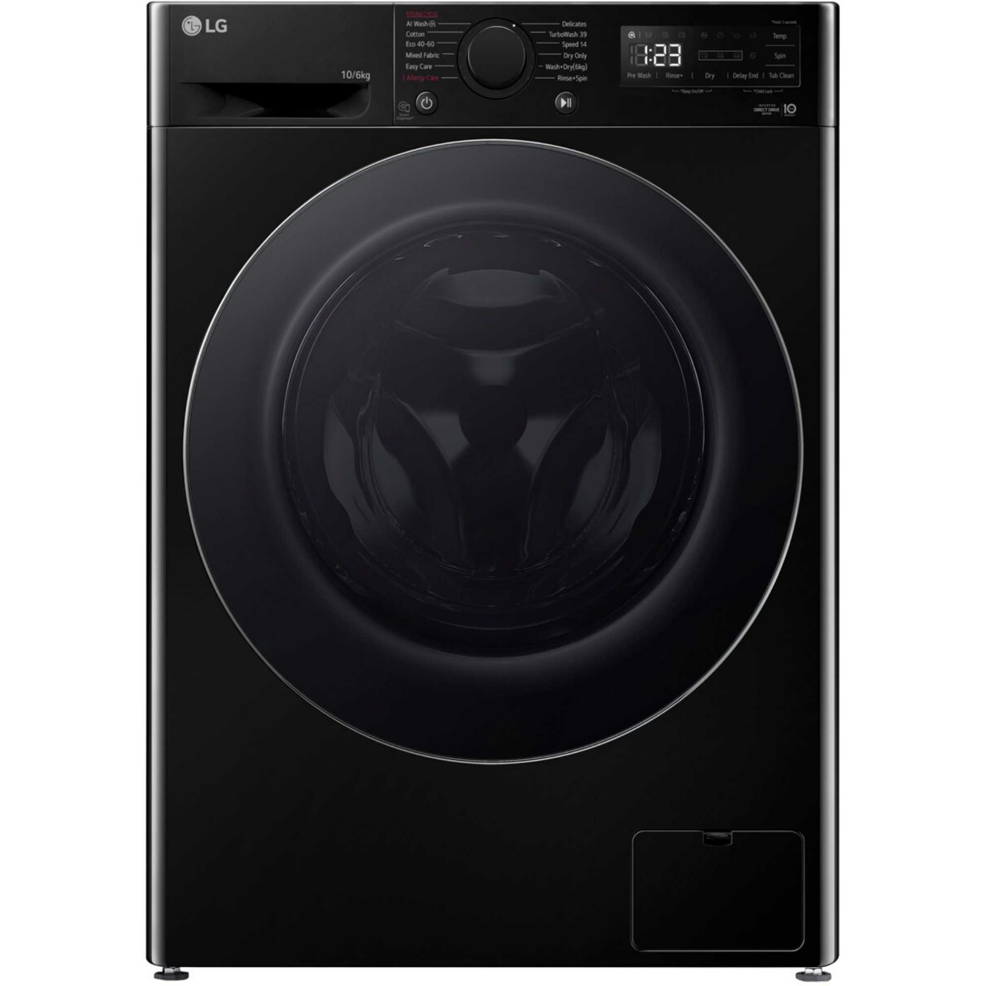 LG Series 4 Pro AI Direct Drive 10kg Wash 6kg Dry 1400rpm Washer Dryer - FWY706NCTN1 - photo 1
