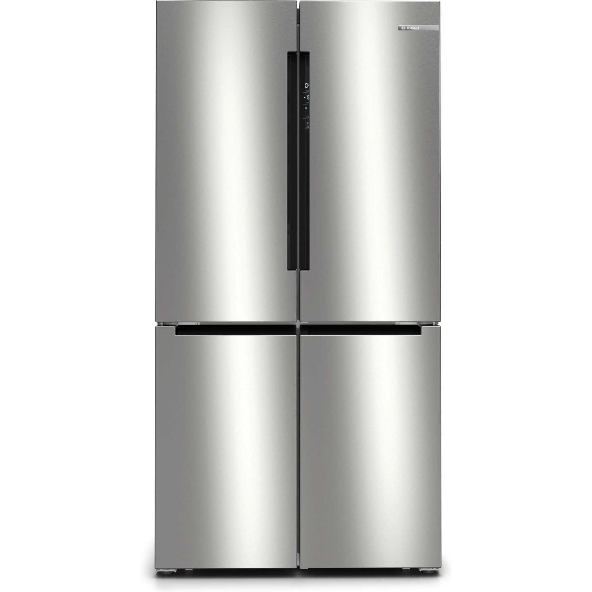Bosch Series 4 American Style Fridge Freezer 70/30 Total No Frost - Brushed Steel - KFN96APEAG - photo 1
