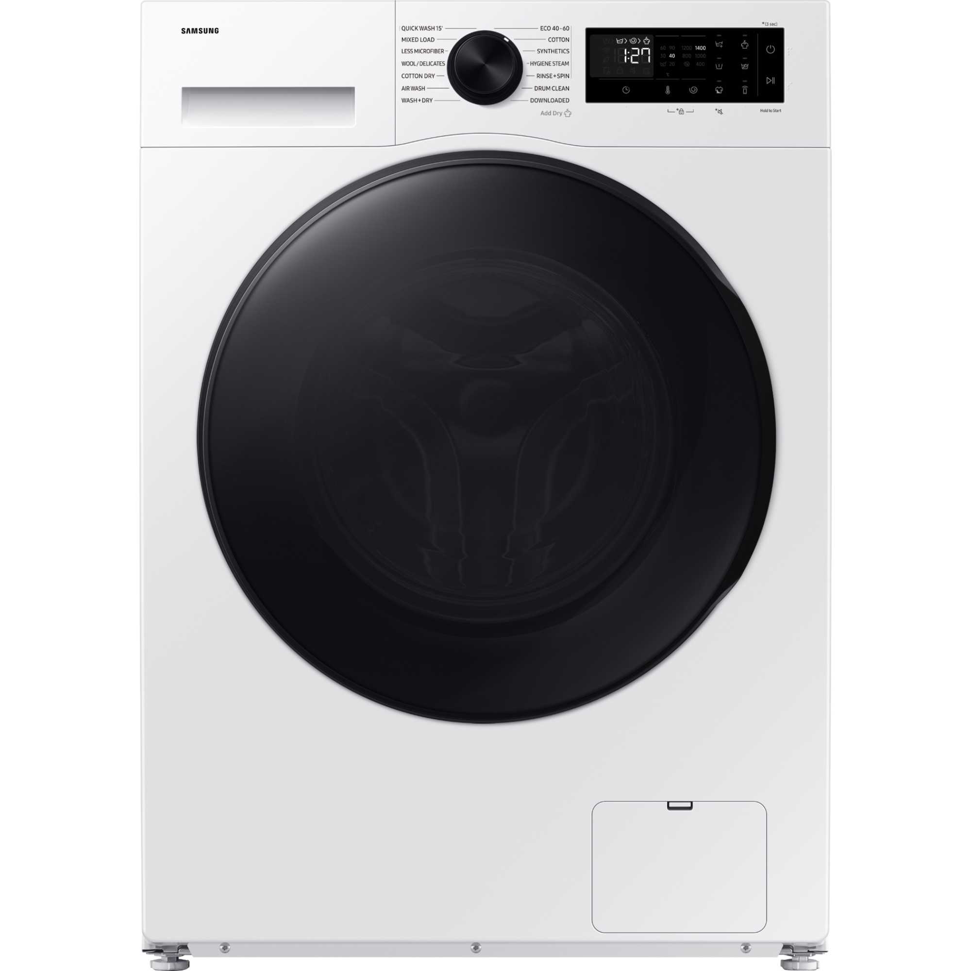 Samsung Series 5 11kg Wash 6kg Dry 1400rpm Washer Dryer - WD11DG5B15BEEU - photo 1