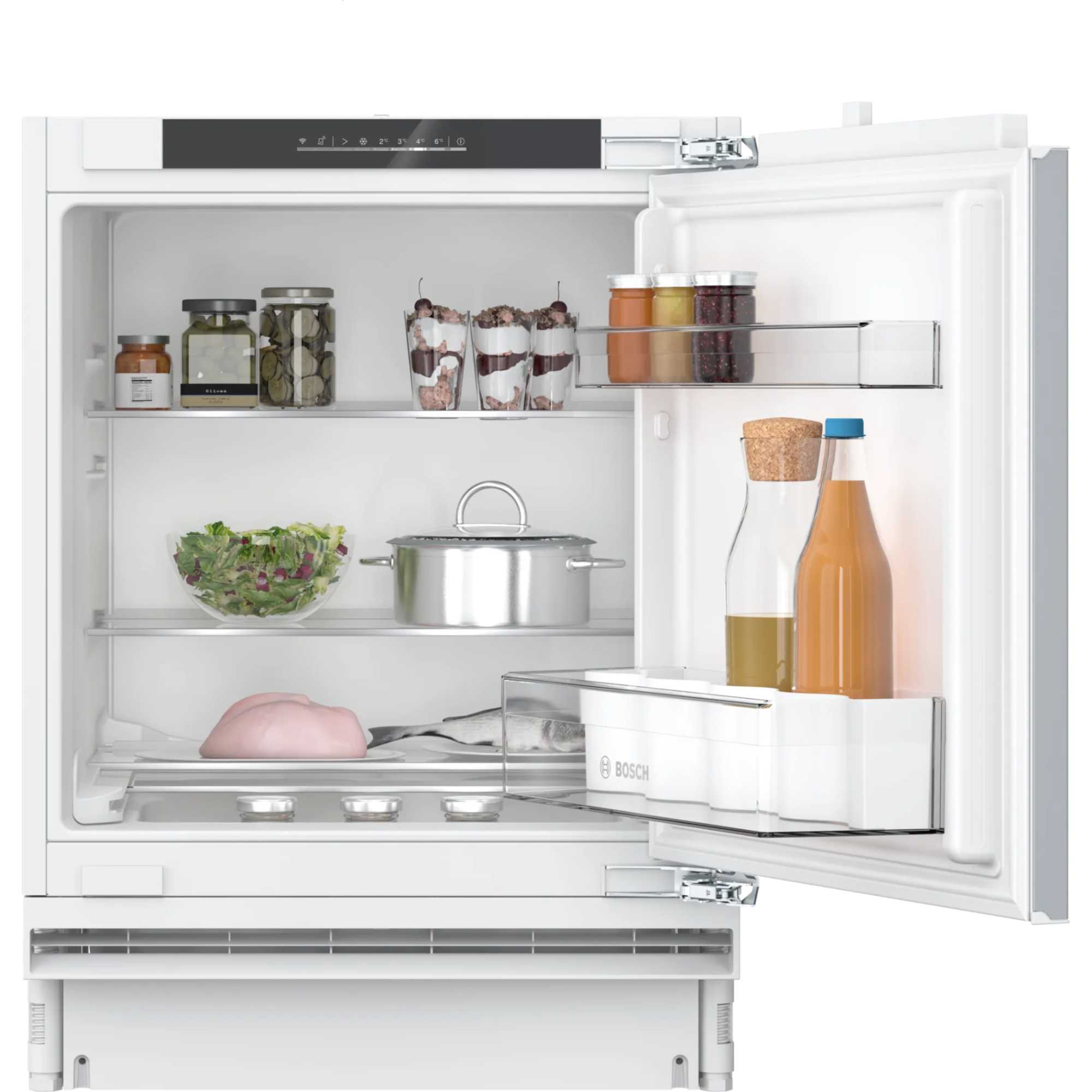Bosch Series 4 Built-In Undercounter Larder Fridge - KUR21VFE0G - photo 1