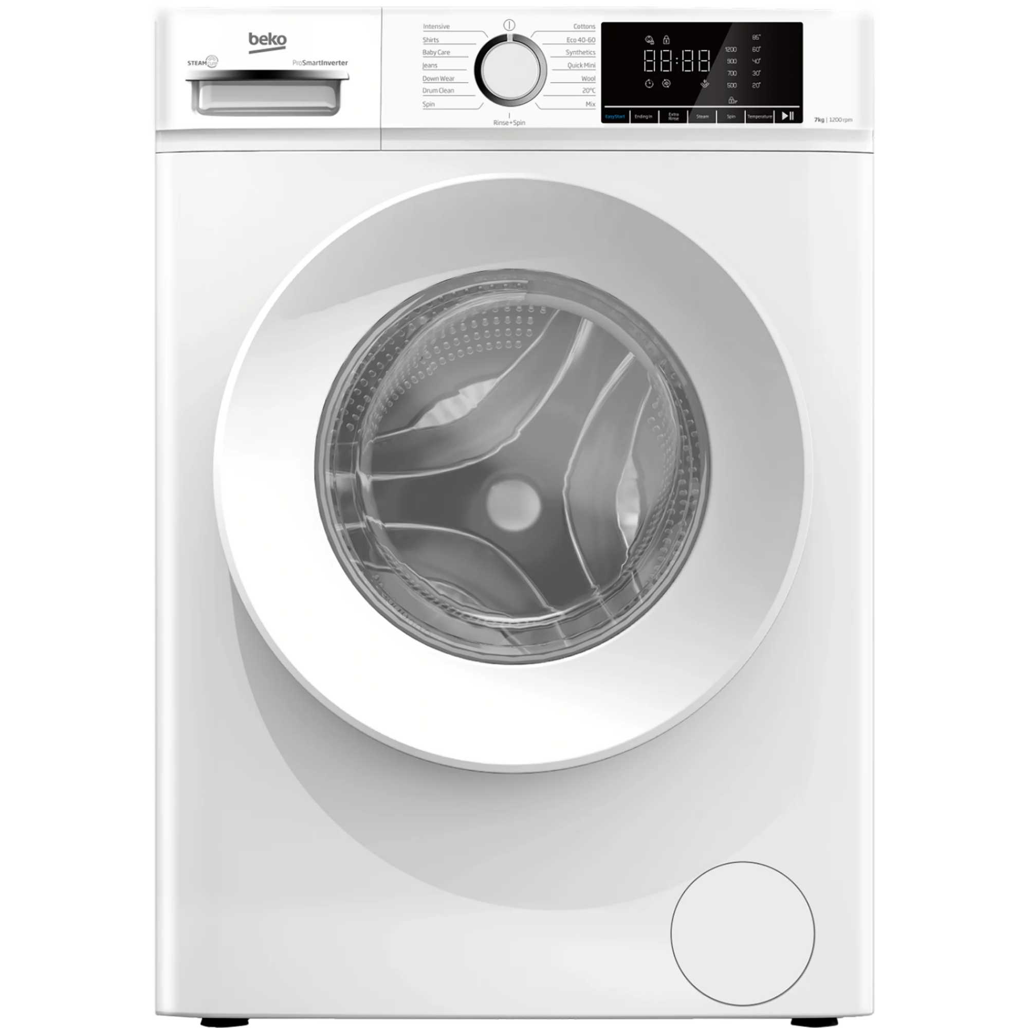 Beko 7kg 1200rpm Spin Washing Machine - BWC7121W