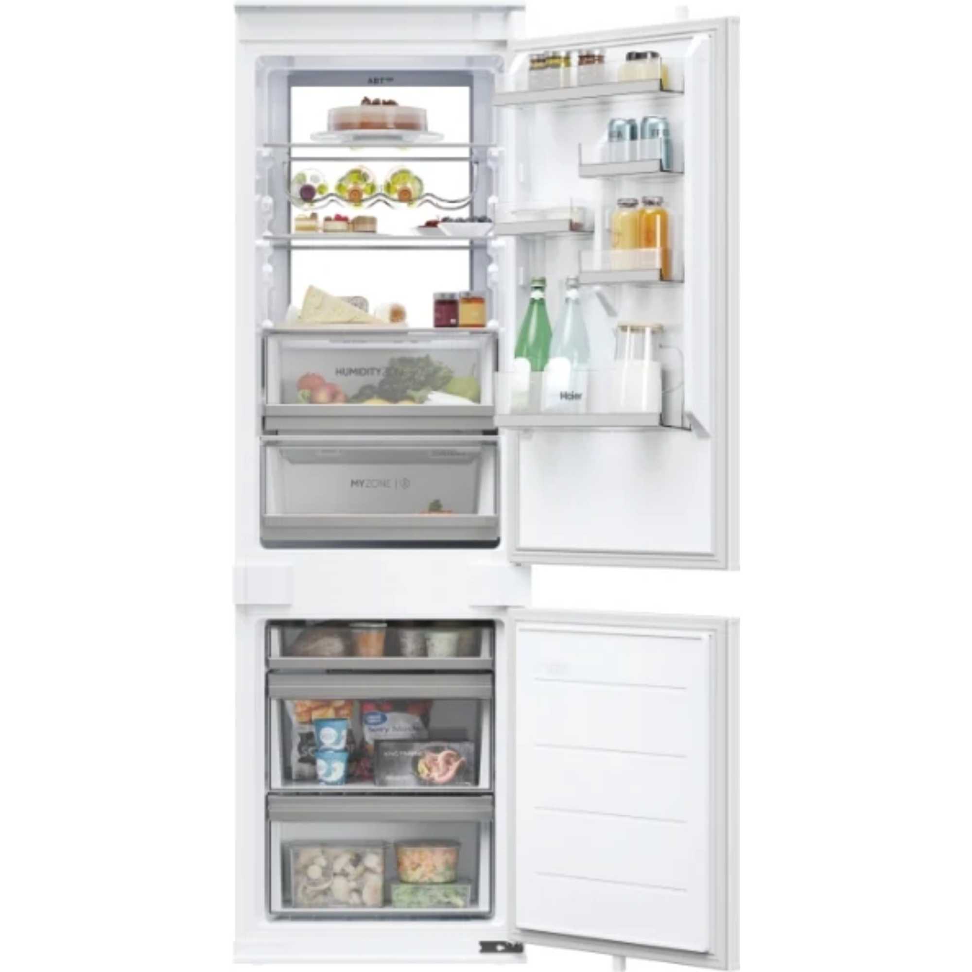 Haier ID Series 6 Built-In Fridge Freezer 70/30 Total No Frost - White - HBW7518CTK - photo 1