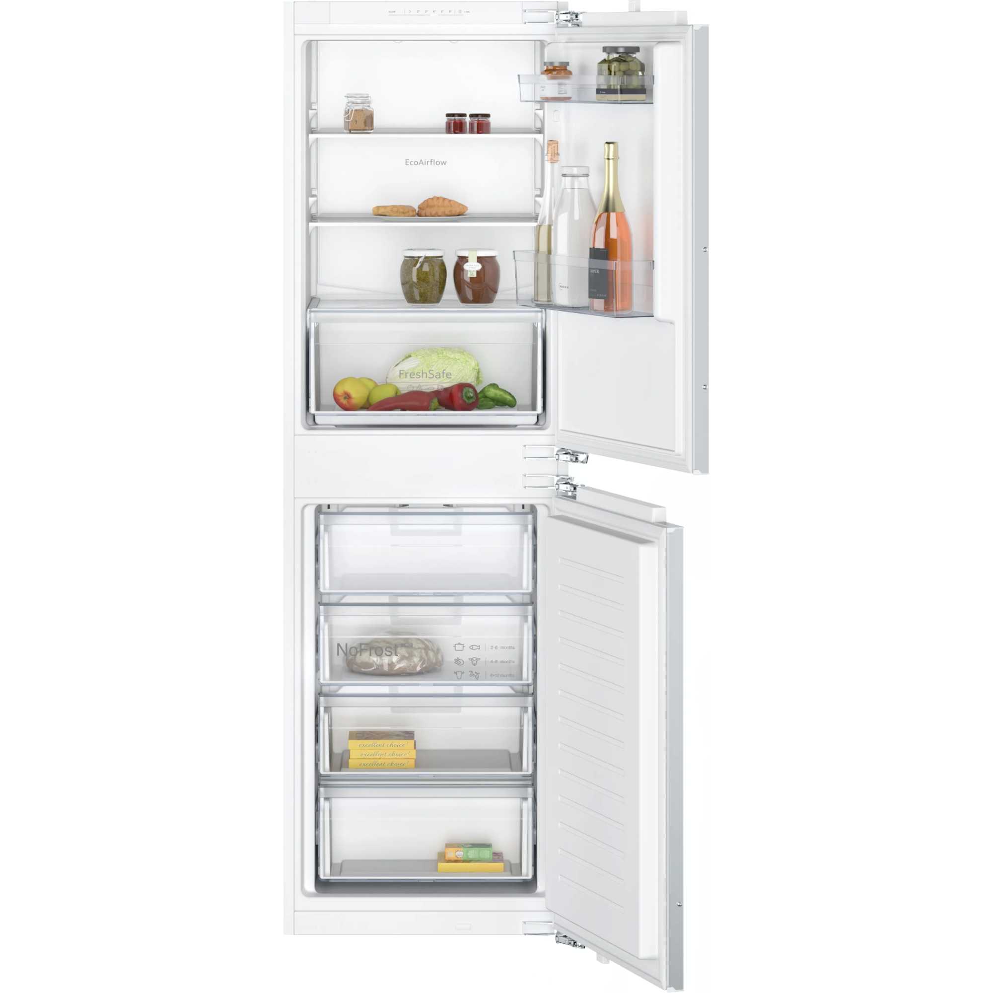 NEFF N 30 Built-In Fridge Freezer 50/50 Full NoFrost - KI7851FE0G - photo 1