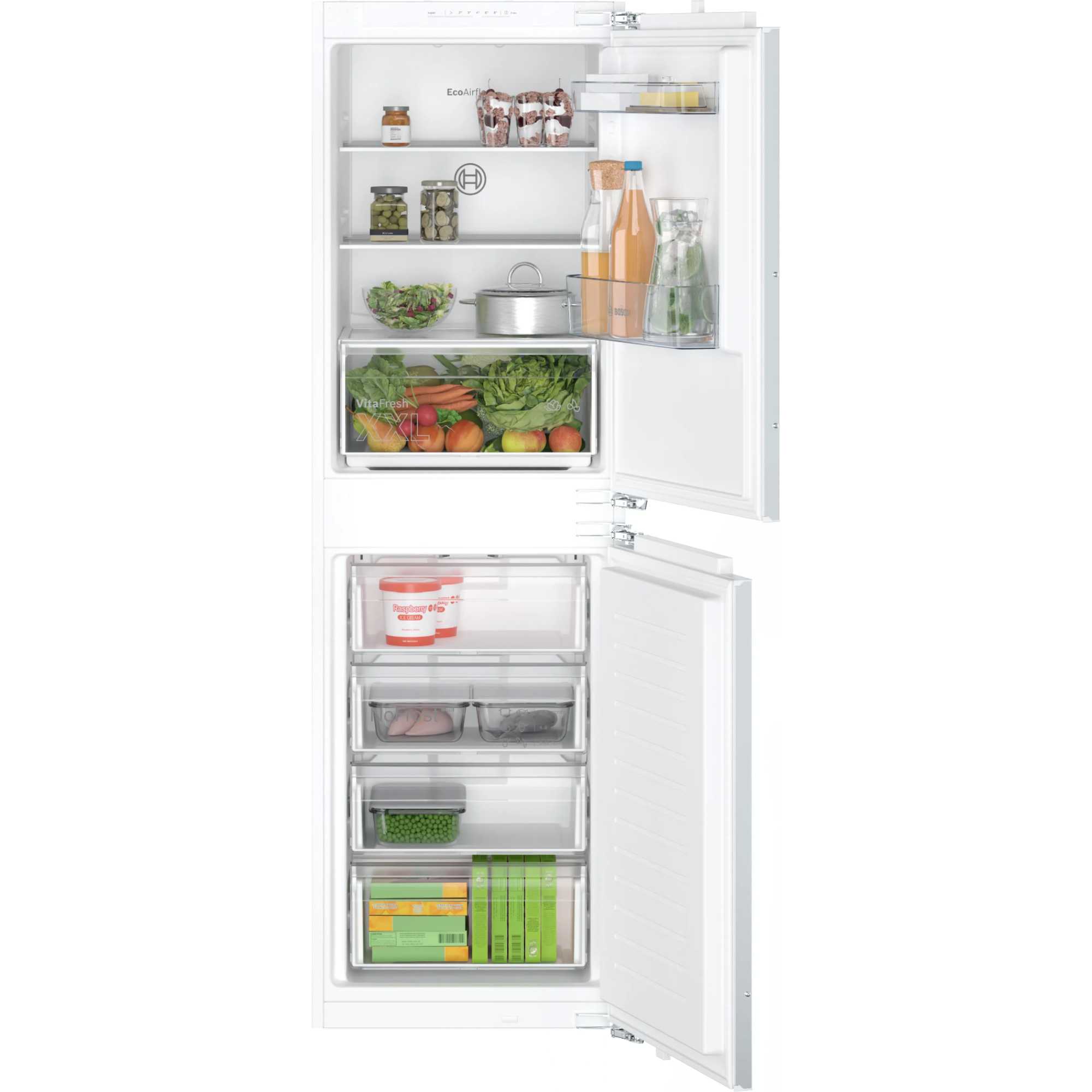 Bosch Series 2 Built-In Fridge Freezer 50/50 NoFrost - KIN85NFE0G - photo 1