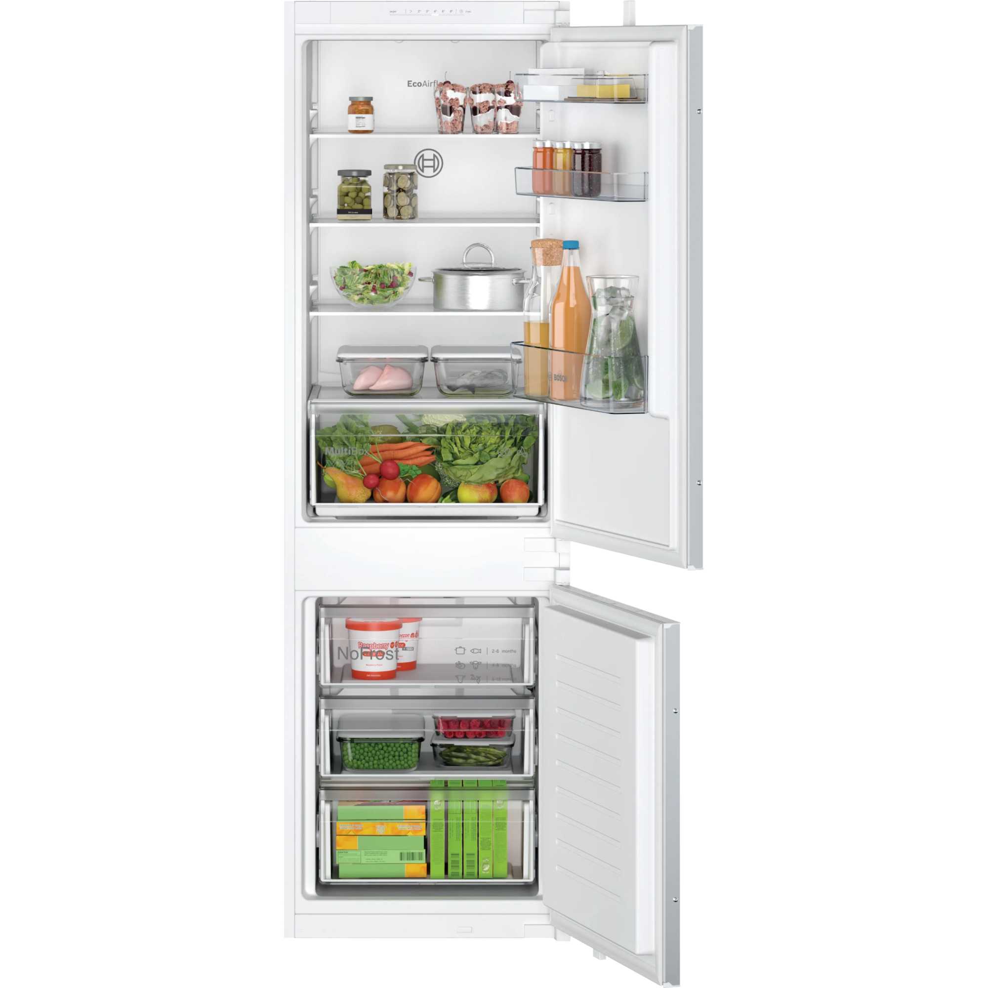 Bosch Series 2 Built-In Fridge Freezer 60/40 NoFrost - KIN86NSE0G - photo 1