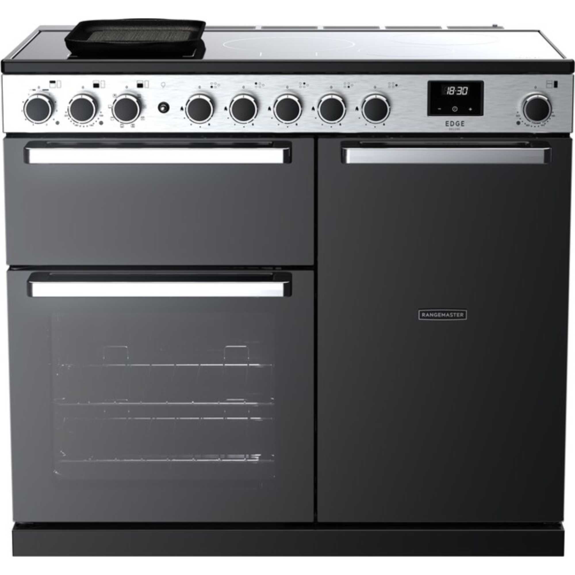 Rangemaster Edge Deluxe 100 100cm Electric Range Cooker - EDDL100EIGBLK/CM1 - photo 1