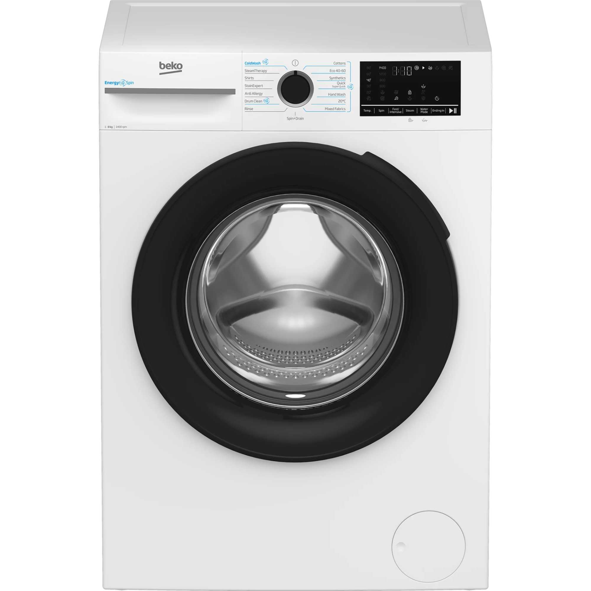 Beko 8kg 1400rpm Washing Machine - BM3WT4841IW