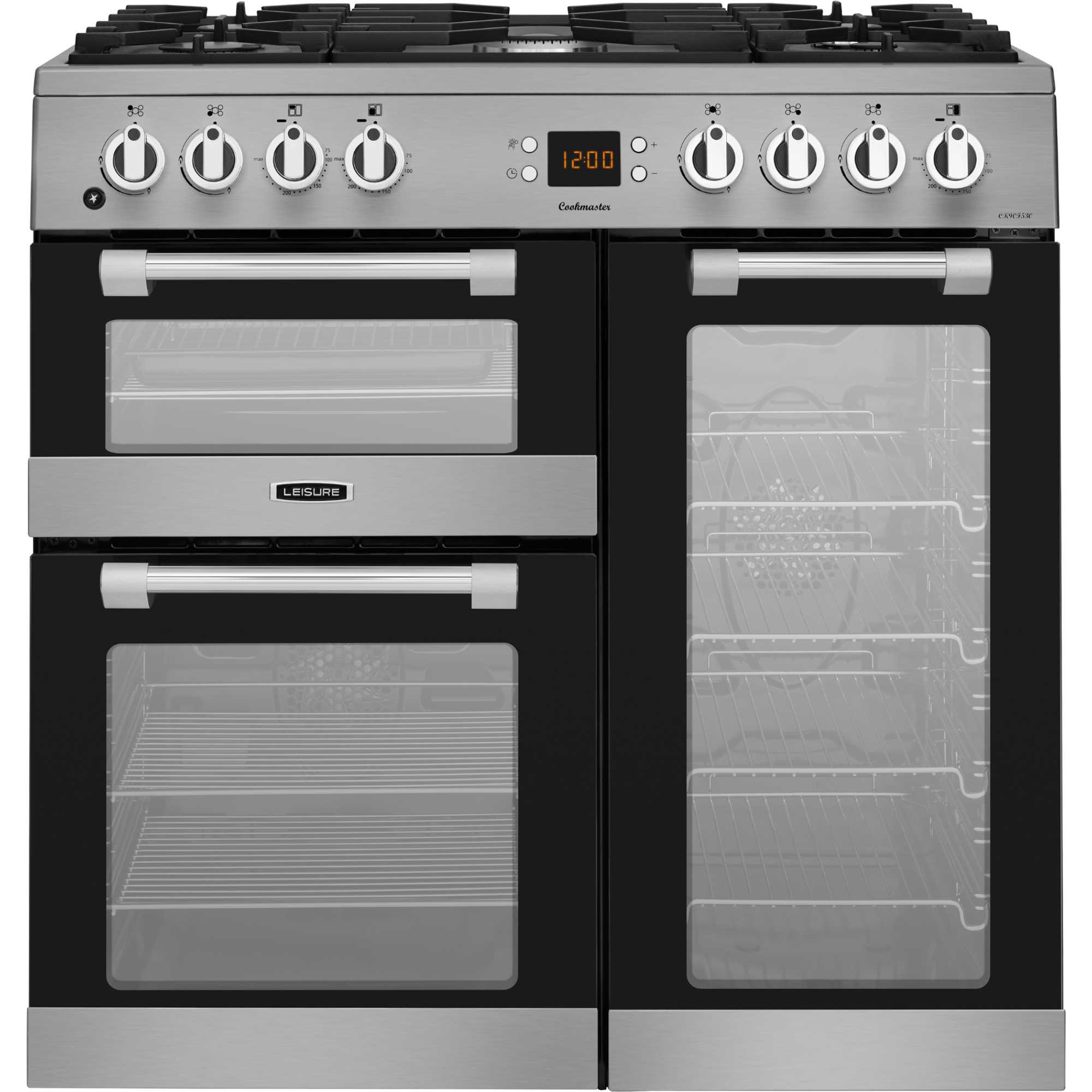 Leisure 90cm Dual Fuel Range Cooker - CK90F530X - photo 1