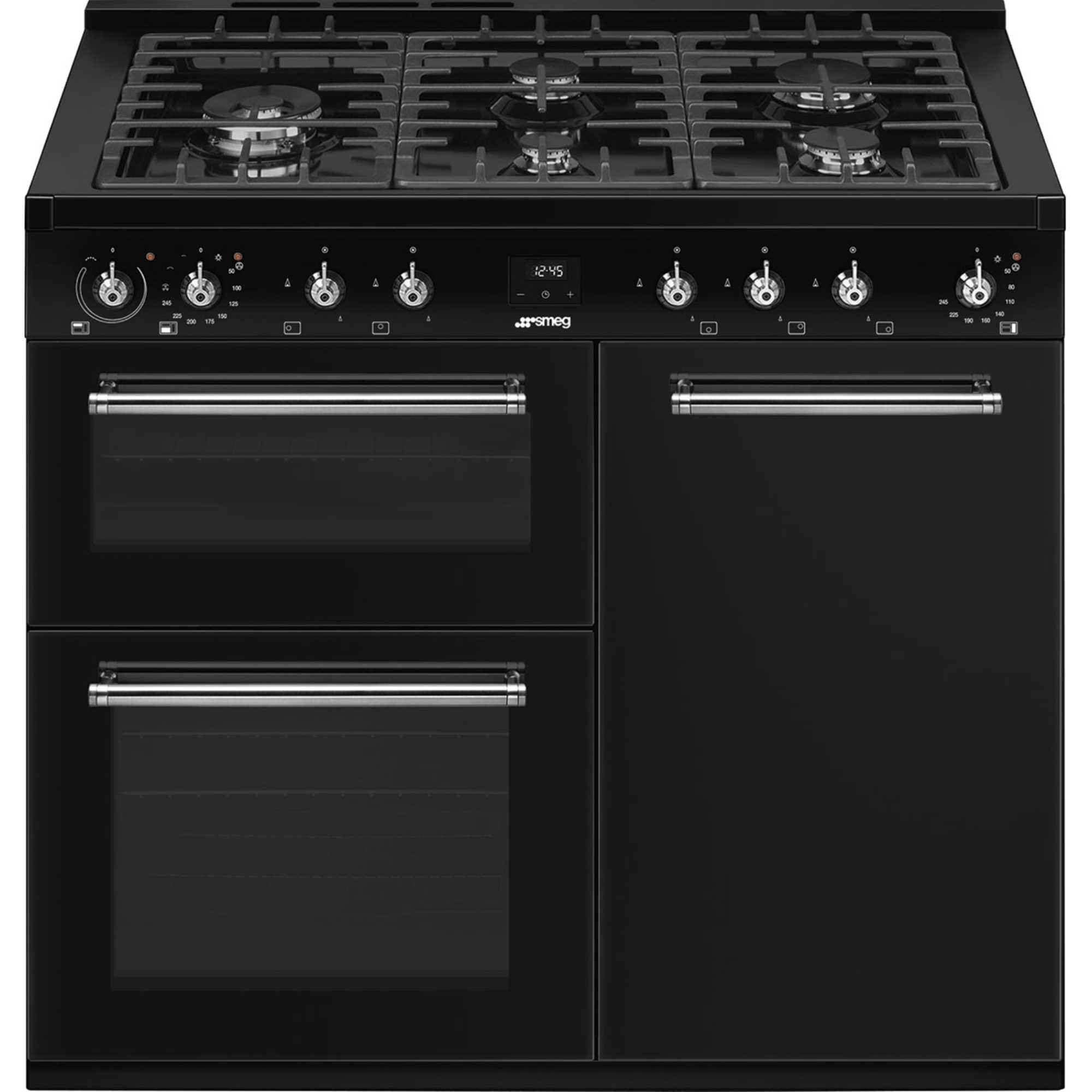 Smeg Concert Classic 100cm Dual Fuel Range Cooker - CX103GMBL - photo 1
