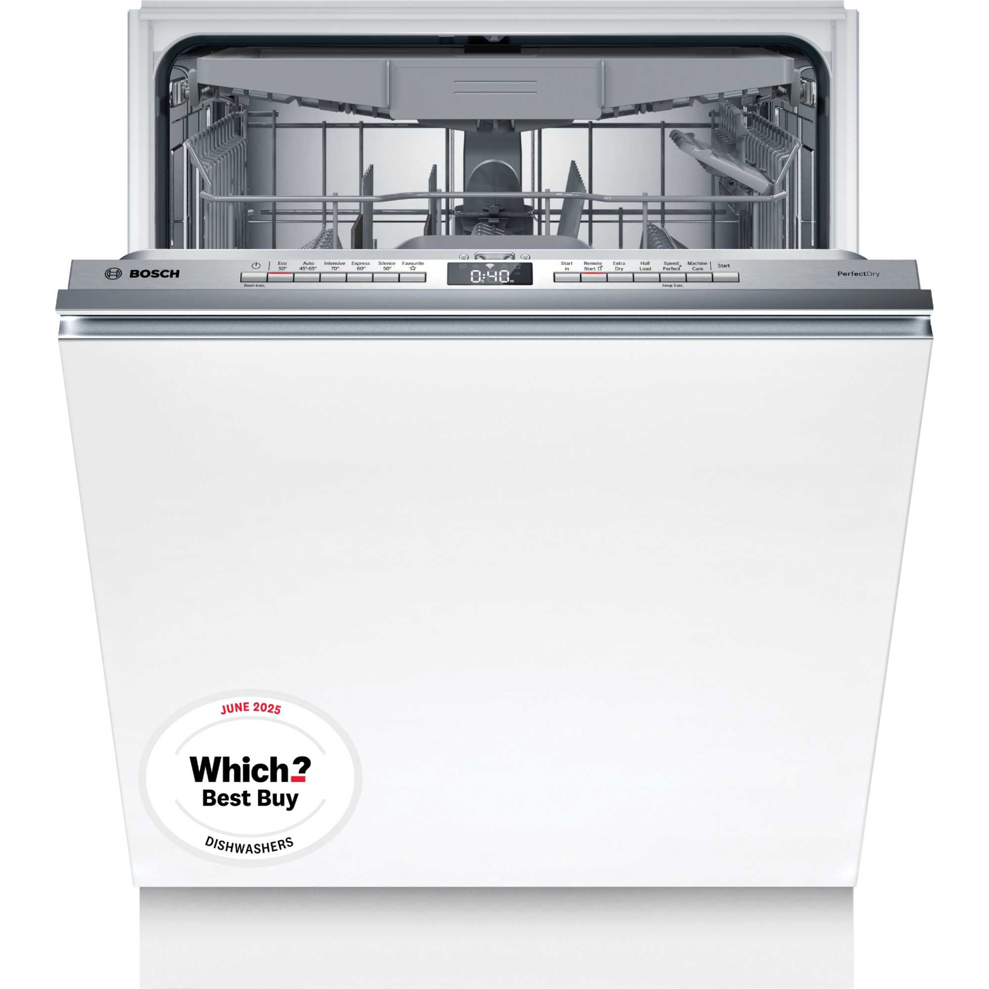 Bosch Series 6 Fully Integrated Full-Sized Dishwasher - SMV6ZCX10G - photo 1