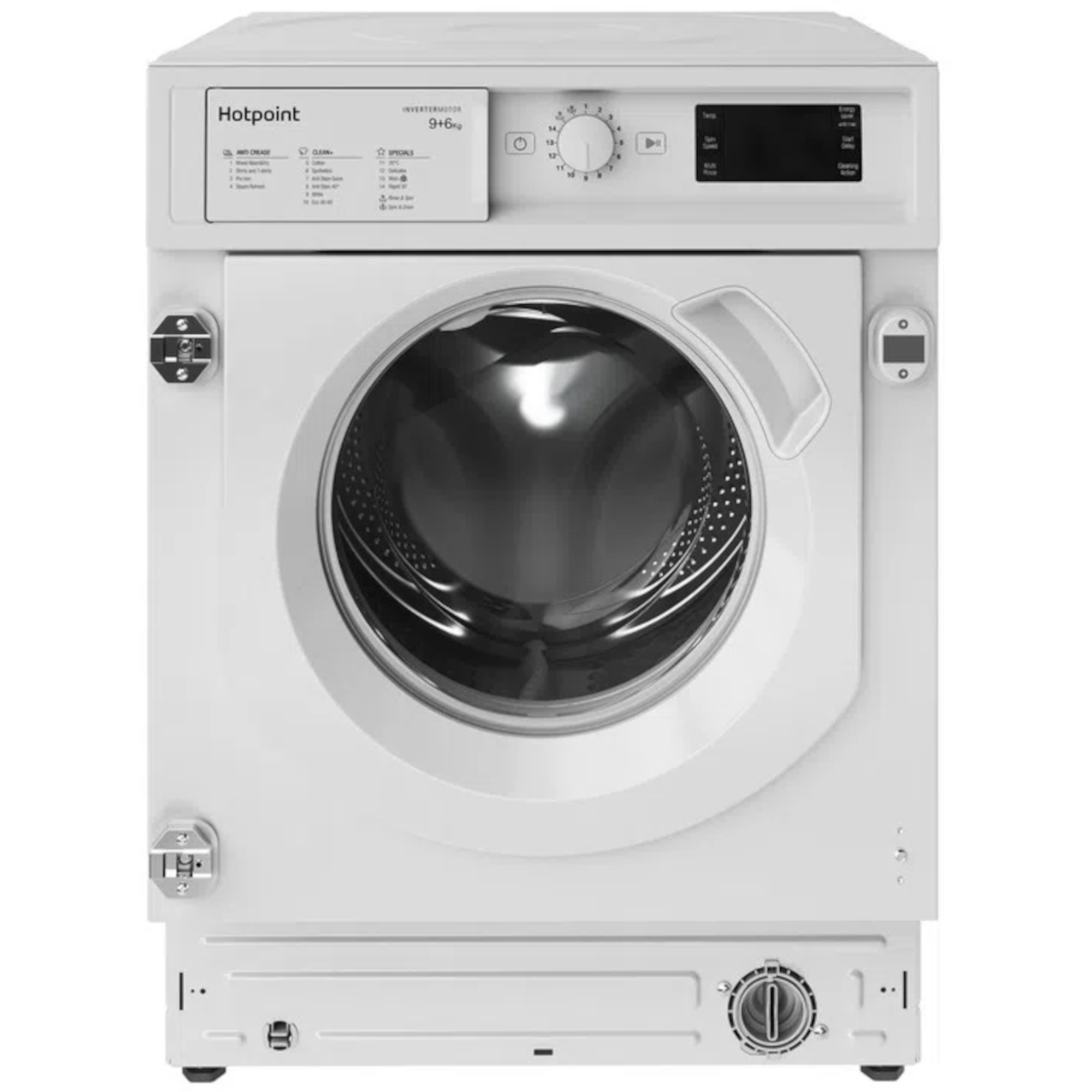 Hotpoint Anti-stain 9kg Wash 6kg Dry 1400rpm Built-In Washer Dryer - BI WDHG 961485 UK - photo 1