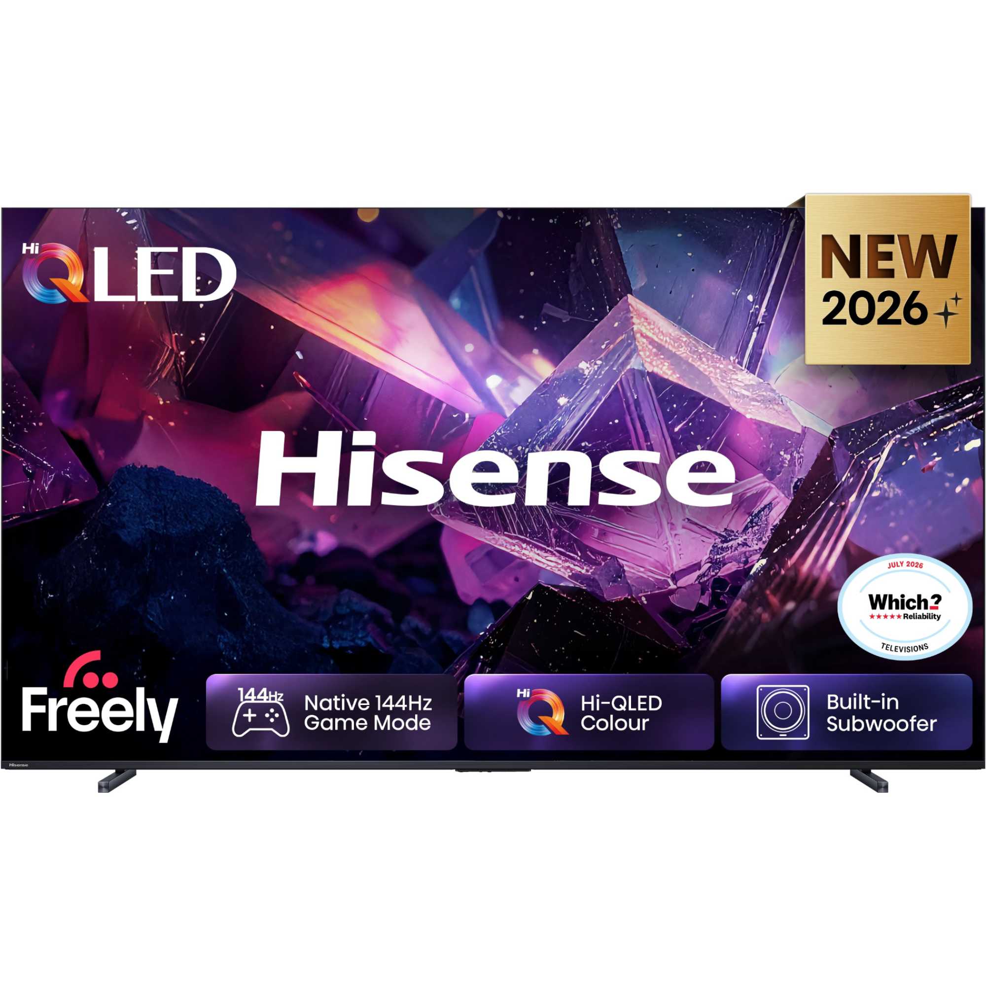 Hisense E7STUK-PRO 100" 4K Ultra HD Hi-QLED Freely Smart TV - 100E7STUK-PRO - photo 1