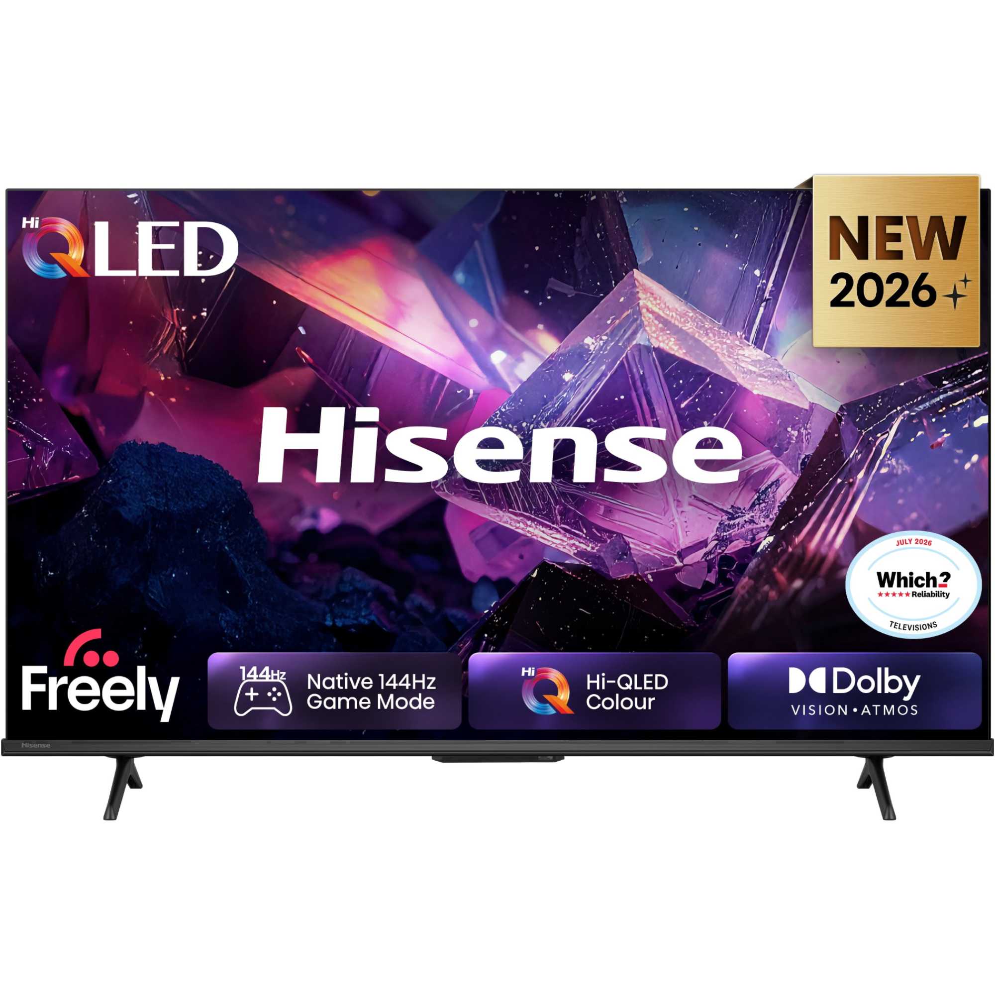 Hisense E7STUK-PRO 43" 4K Ultra HD Hi-QLED Freely Smart TV - 43E7STUK-PRO - photo 1