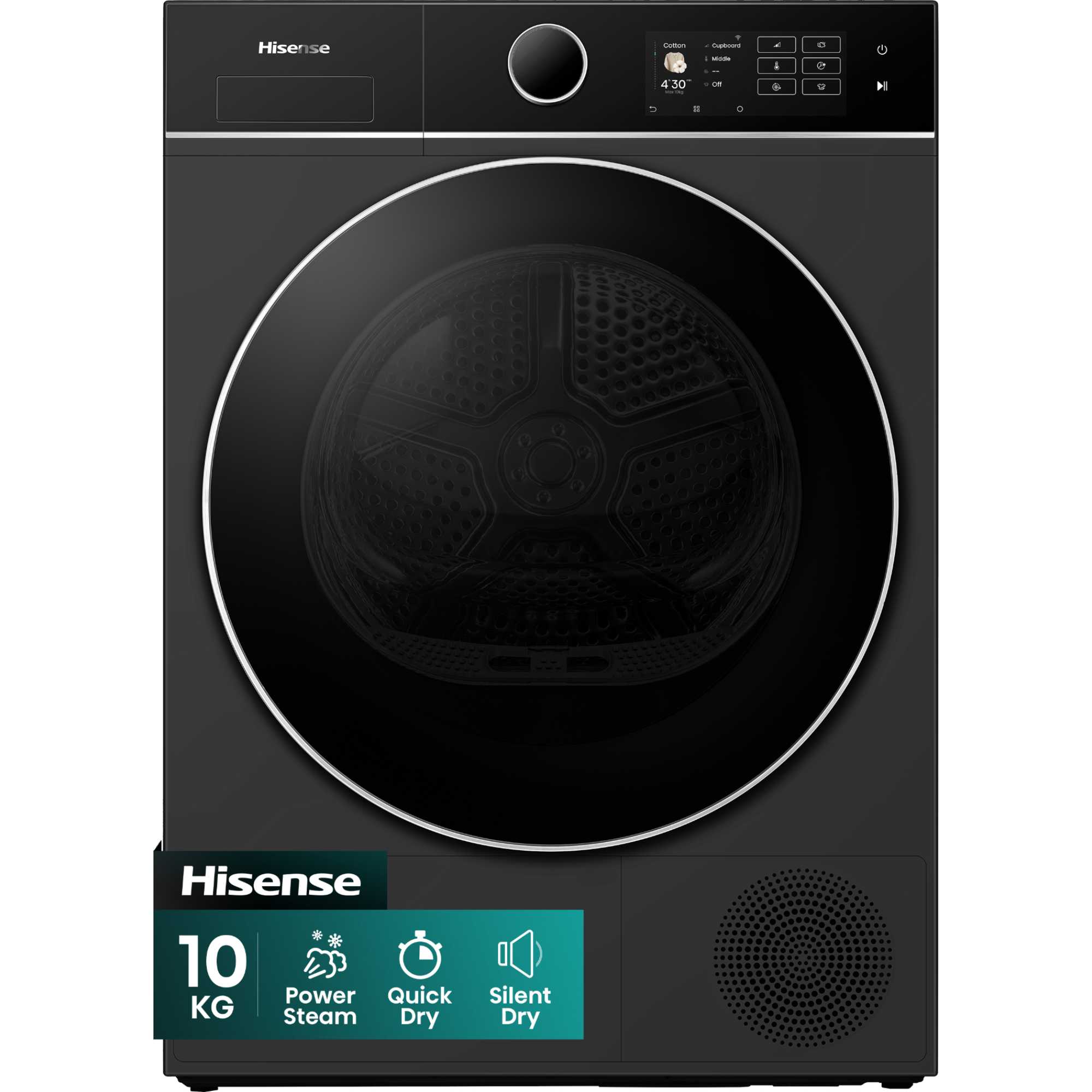Hisense 10kg Heat Pump Tumble Dryer - DH5I104BBAB - photo 1