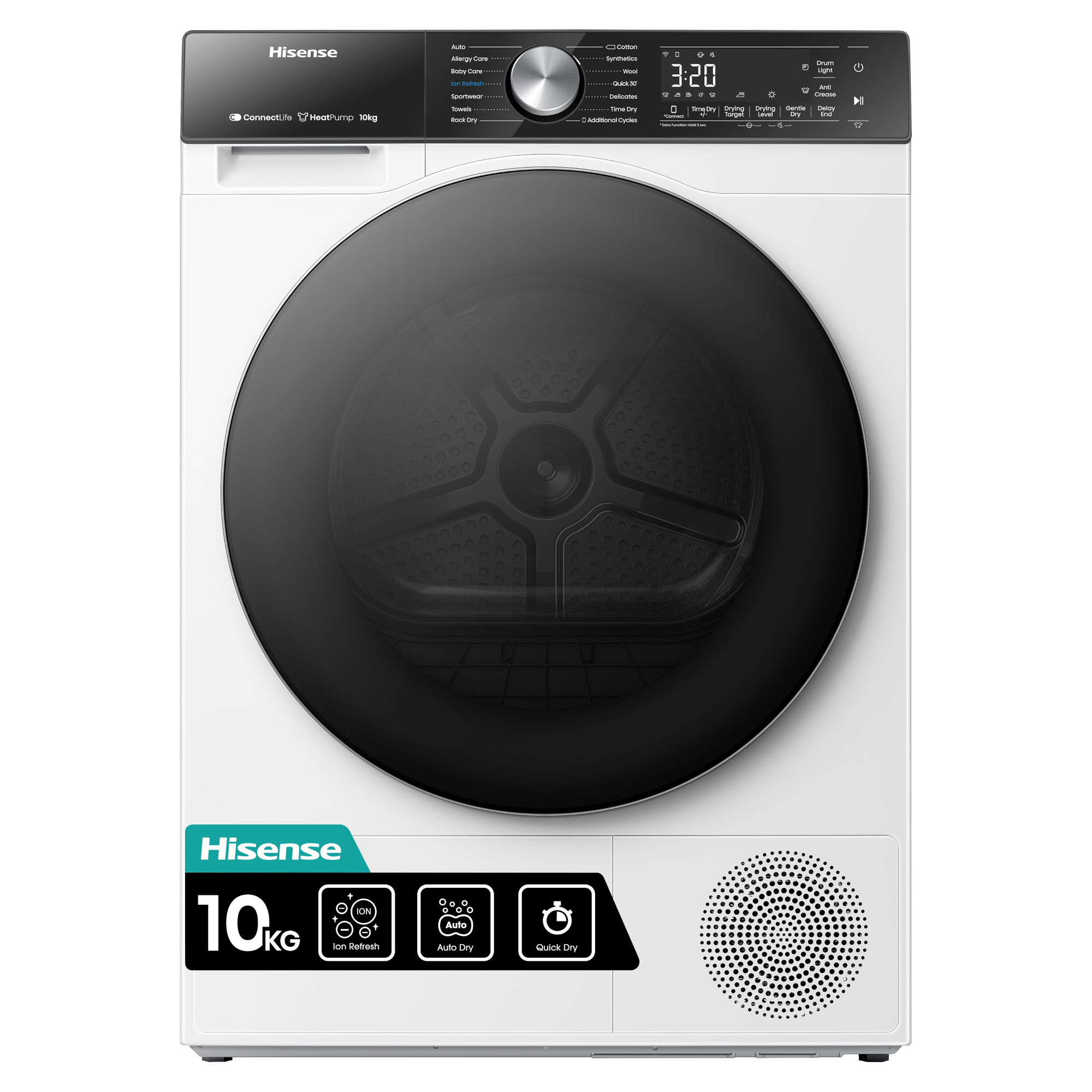 Hisense 5S 10kg Heat Pump Tumble Dryer - DH5S102BW - photo 1