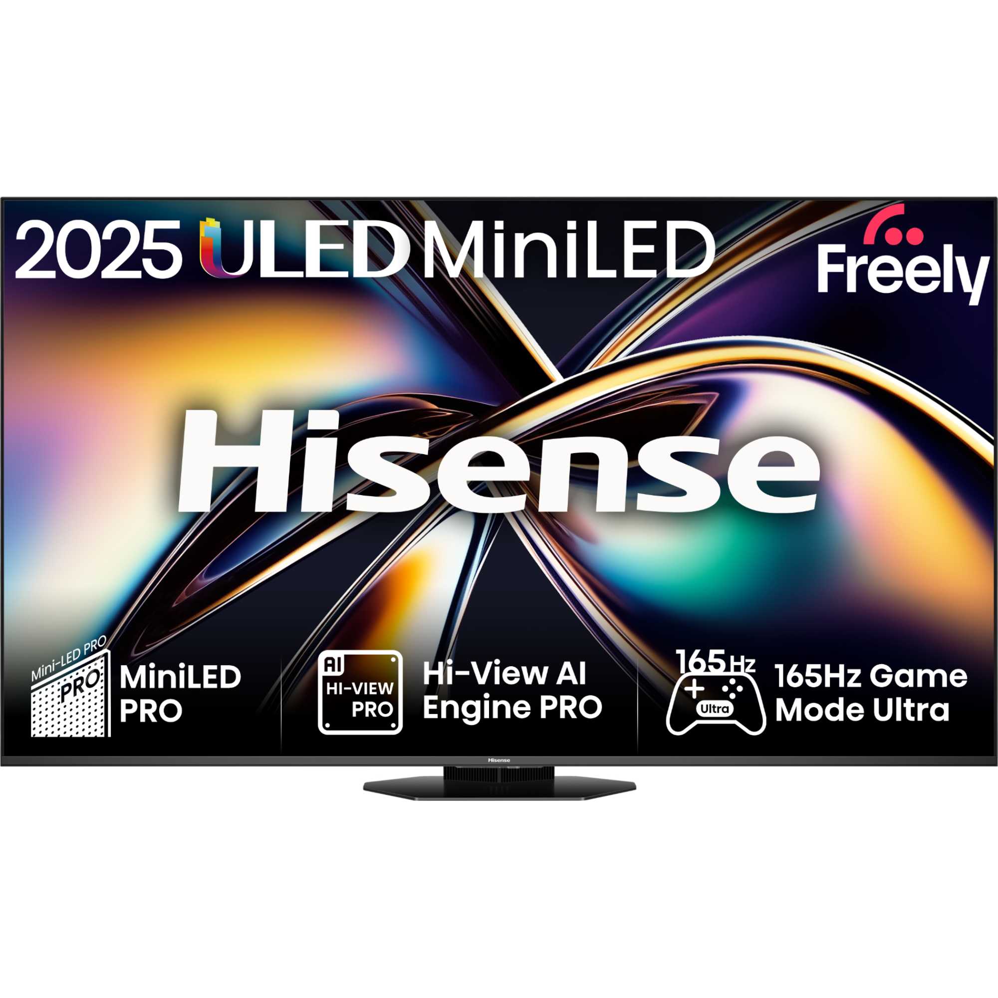 Hisense U8QTUK 75" 165Hz MiniLED Smart AI TV with Freely - 75U8QTUK - photo 1