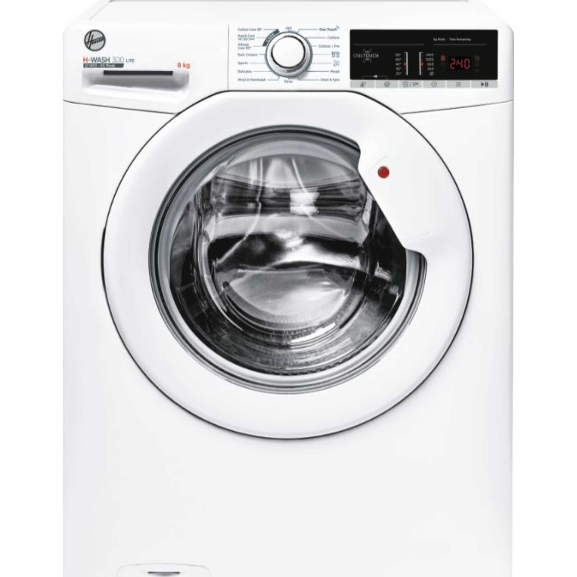 Hoover H-WASH 300 LITE 9kg 1400rpm Washing Machine - H3W 49TA4/1-80