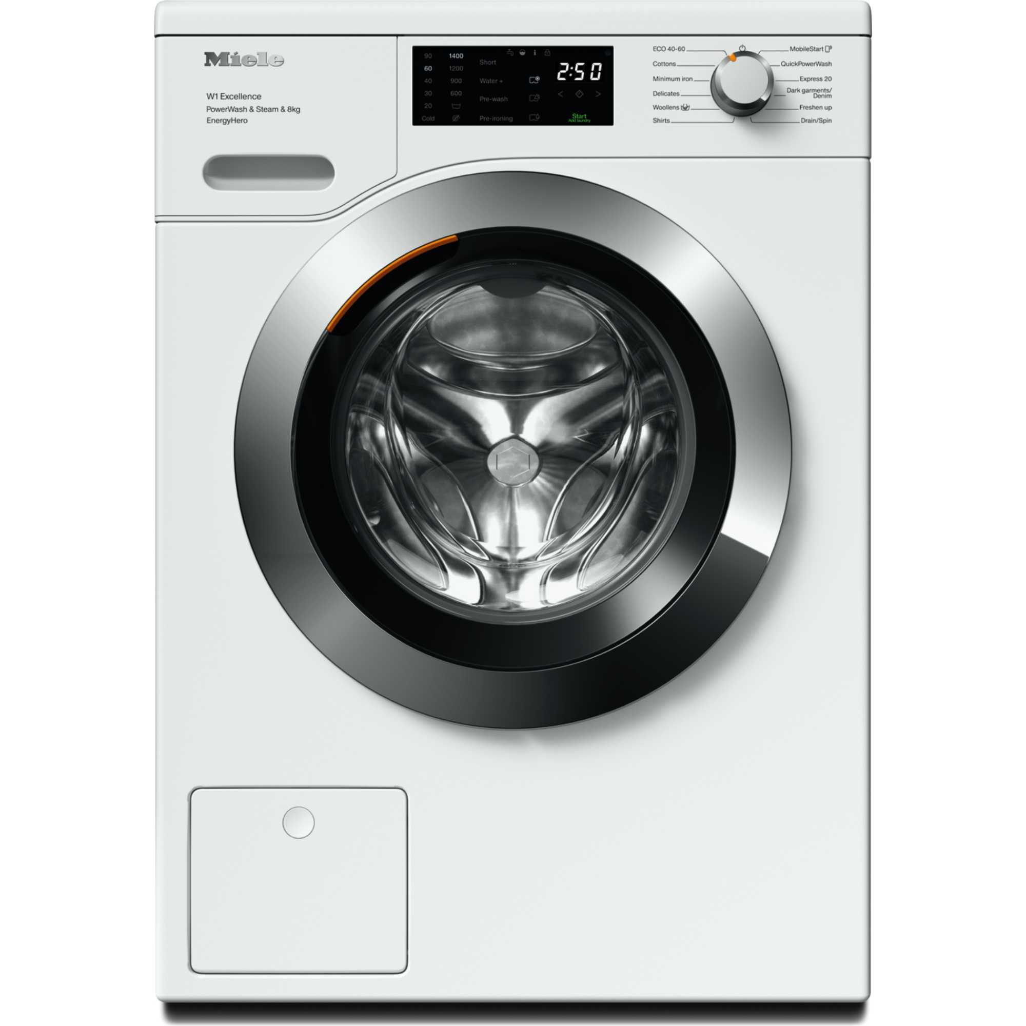 Miele PWash&Steam 8kg 1400rpm Washing Machine - WEE385 WCS